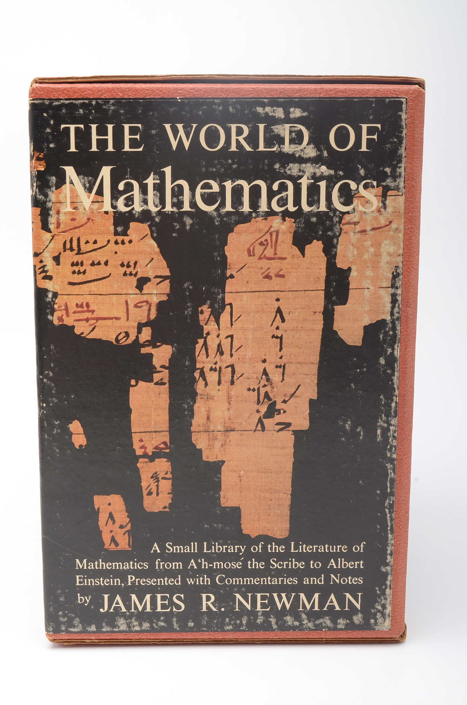 1956 "The World of Mathematics" Box Set by James R. Newman