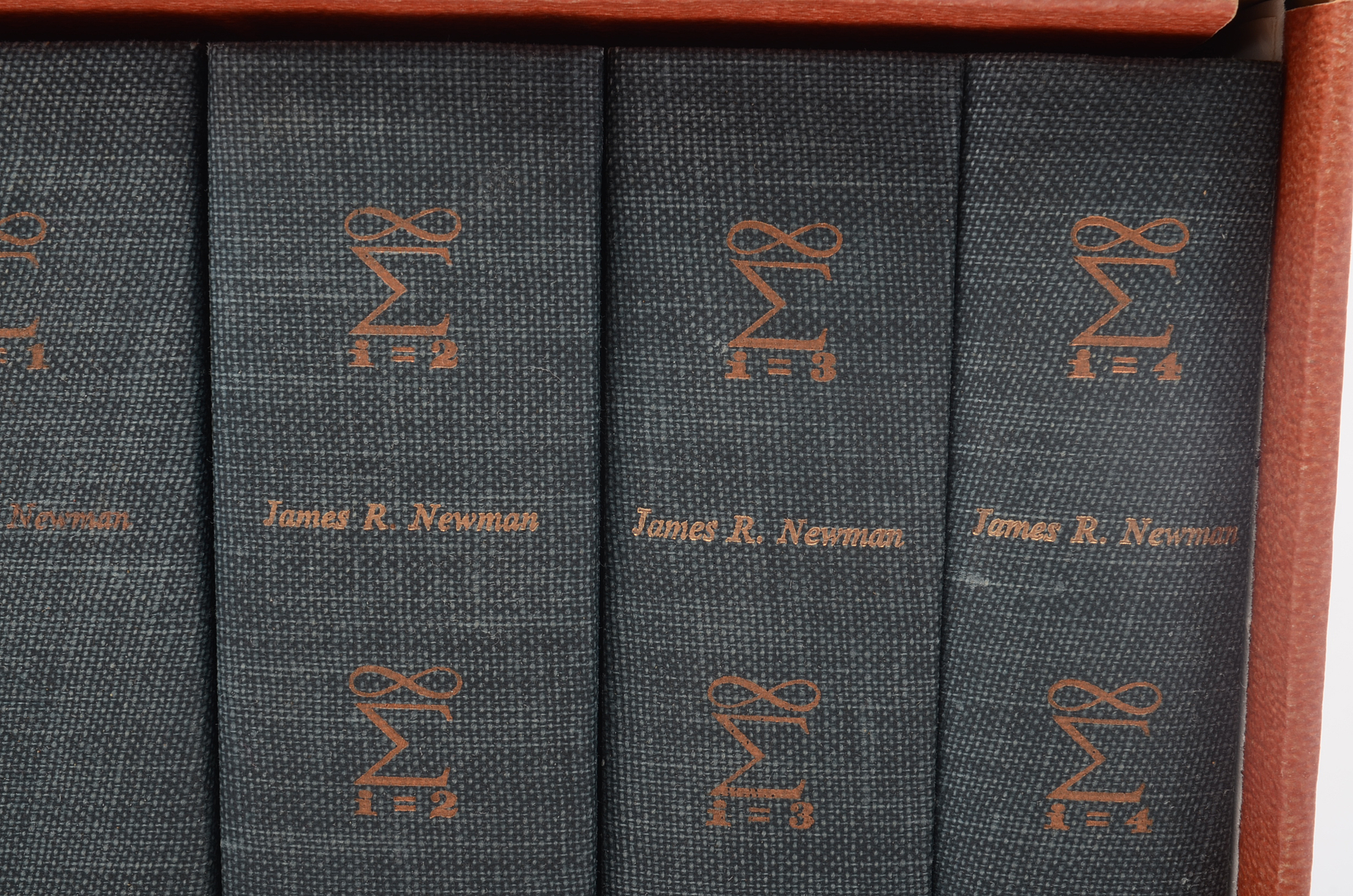 1956 "The World of Mathematics" Box Set by James R. Newman