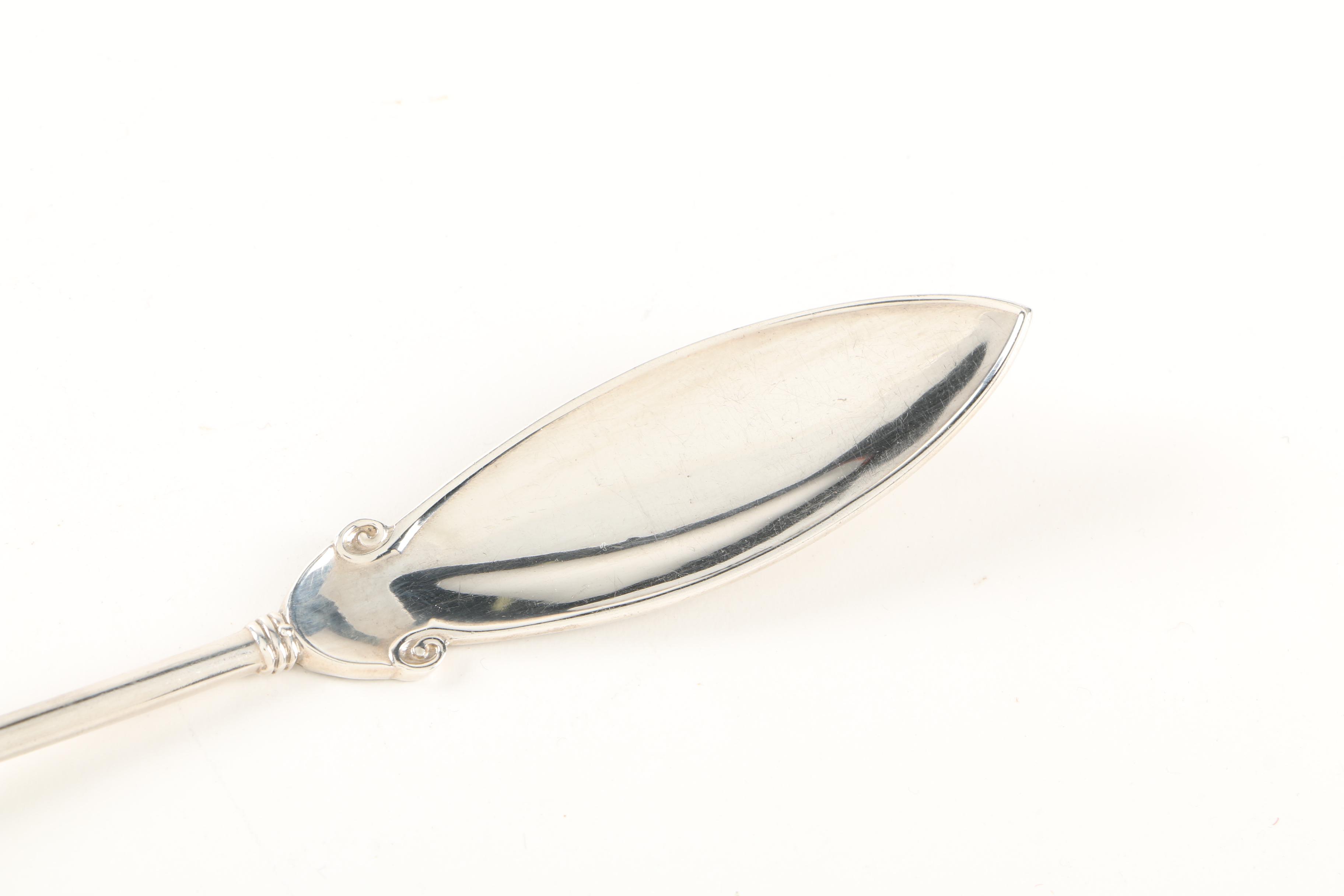 Gorham "Persian" Sterling Silver Serving Spoon