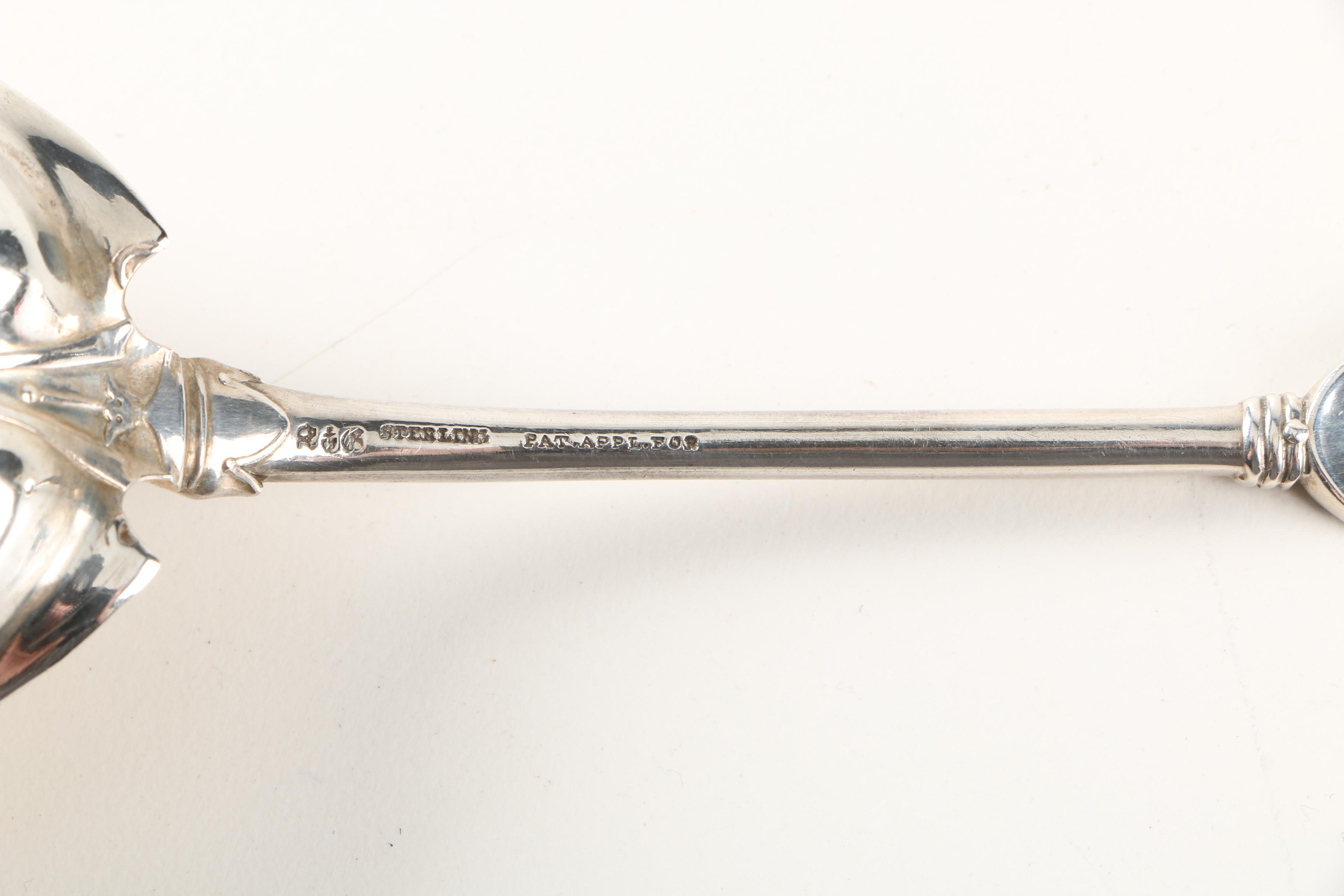 Gorham "Persian" Sterling Silver Serving Spoon