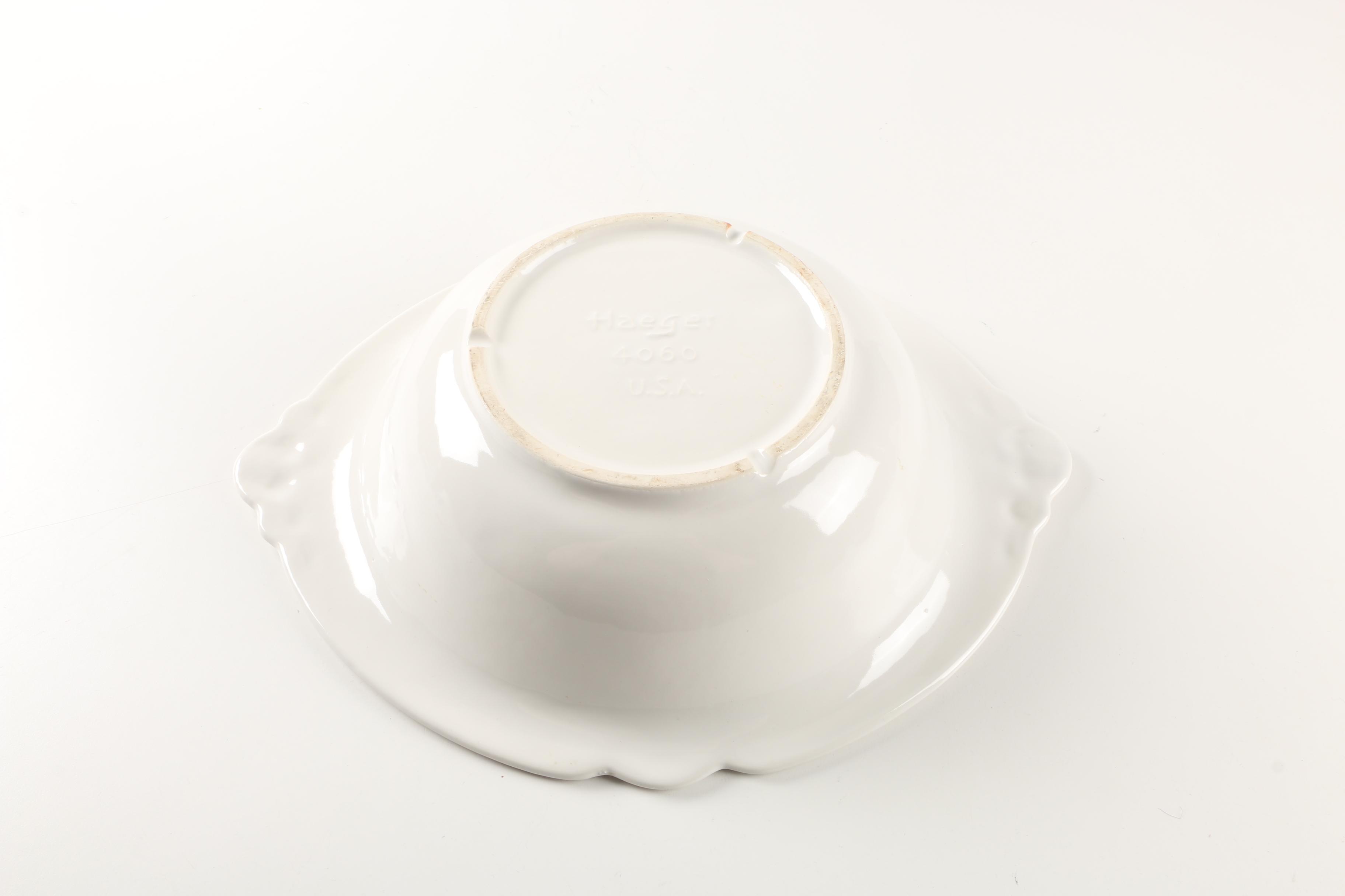 Vintage Royal Haeger Ceramic Wash Bowl