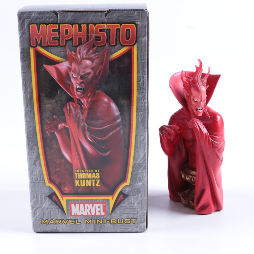 Marvel Comics Mephisto Limited Edition Mini-Bust Figurine