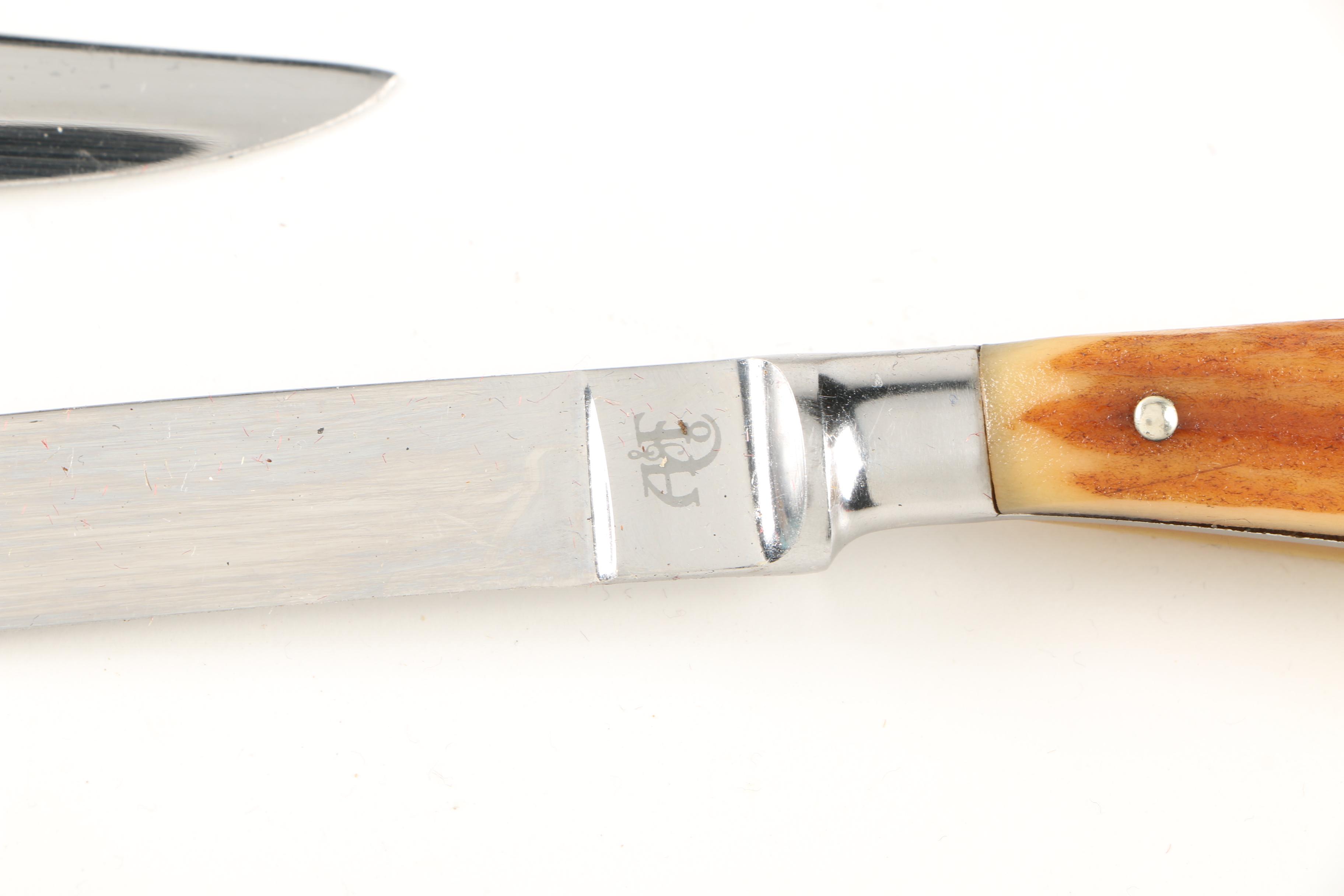 Abercrombie & Fitch Stag Handle Knives