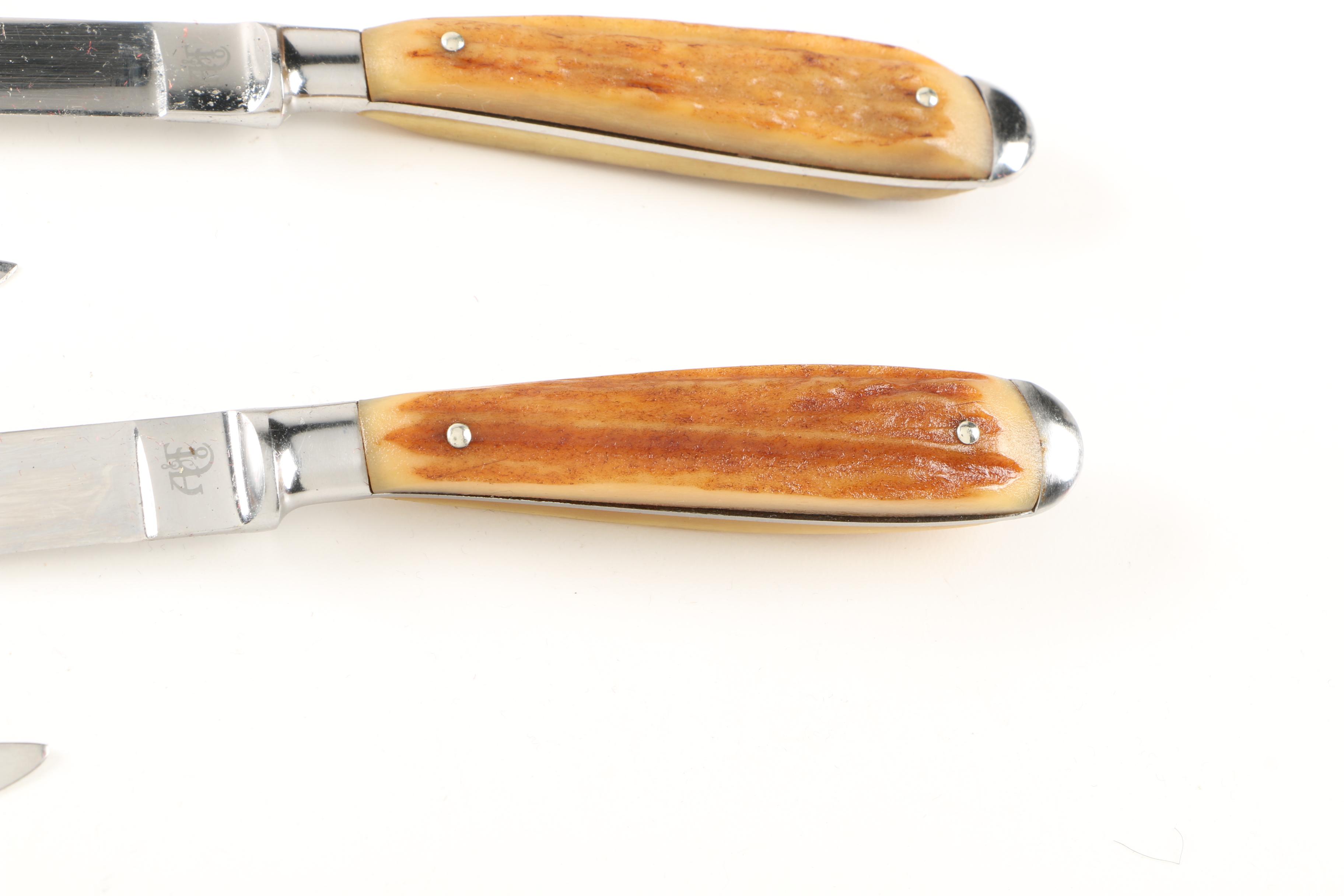 Abercrombie & Fitch Stag Handle Knives