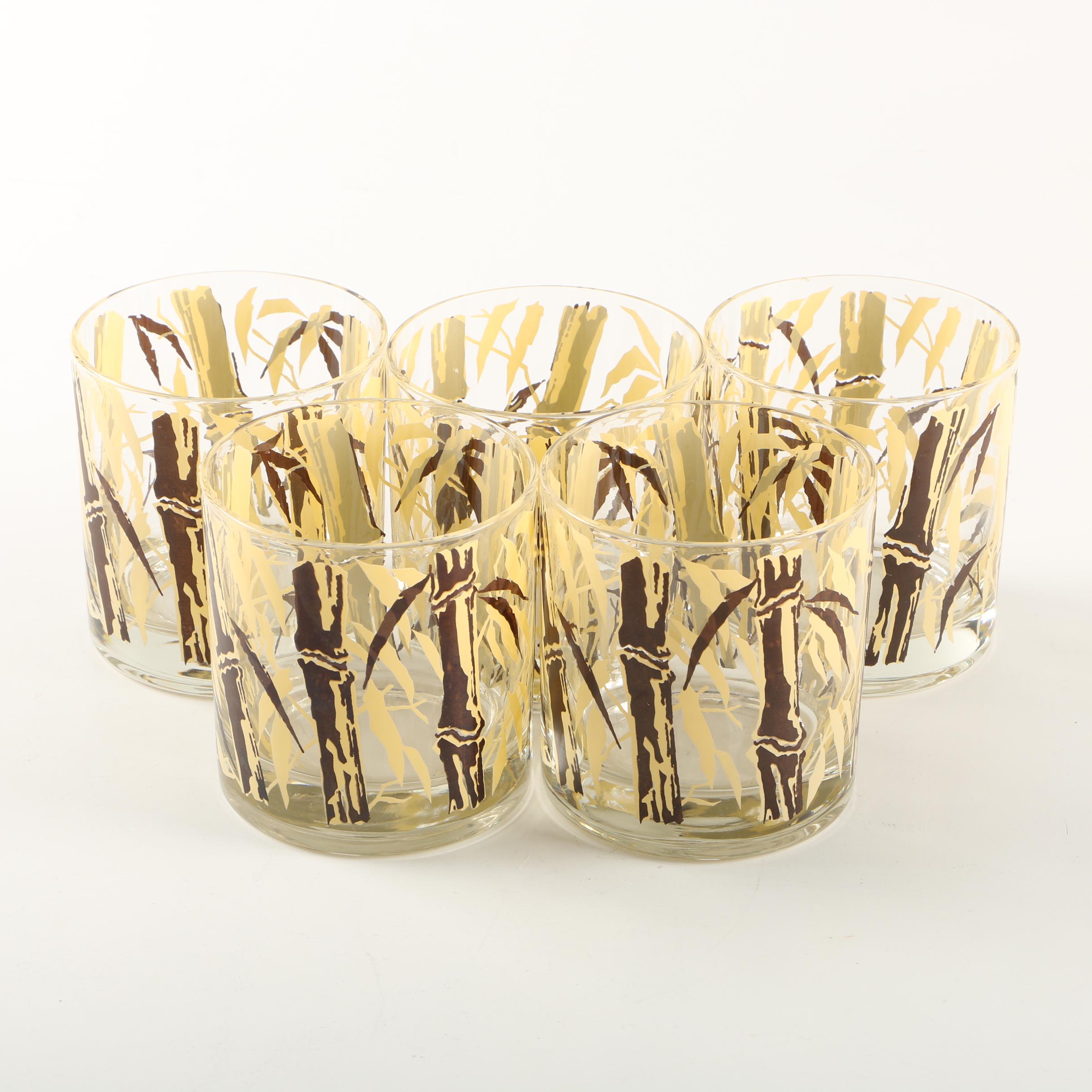 Mid Century Modern Georges Briard Rock Glasses