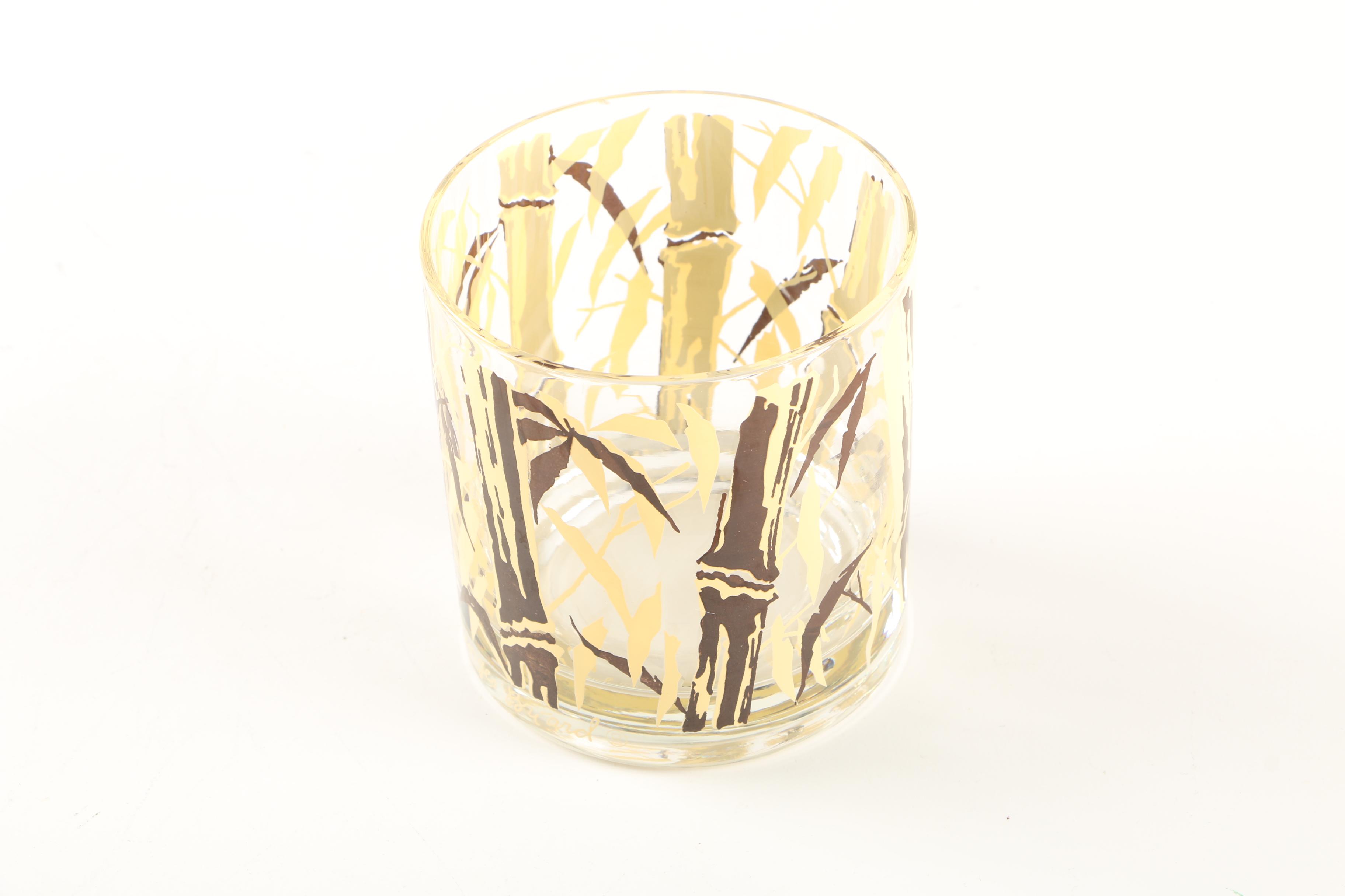 Mid Century Modern Georges Briard Rock Glasses