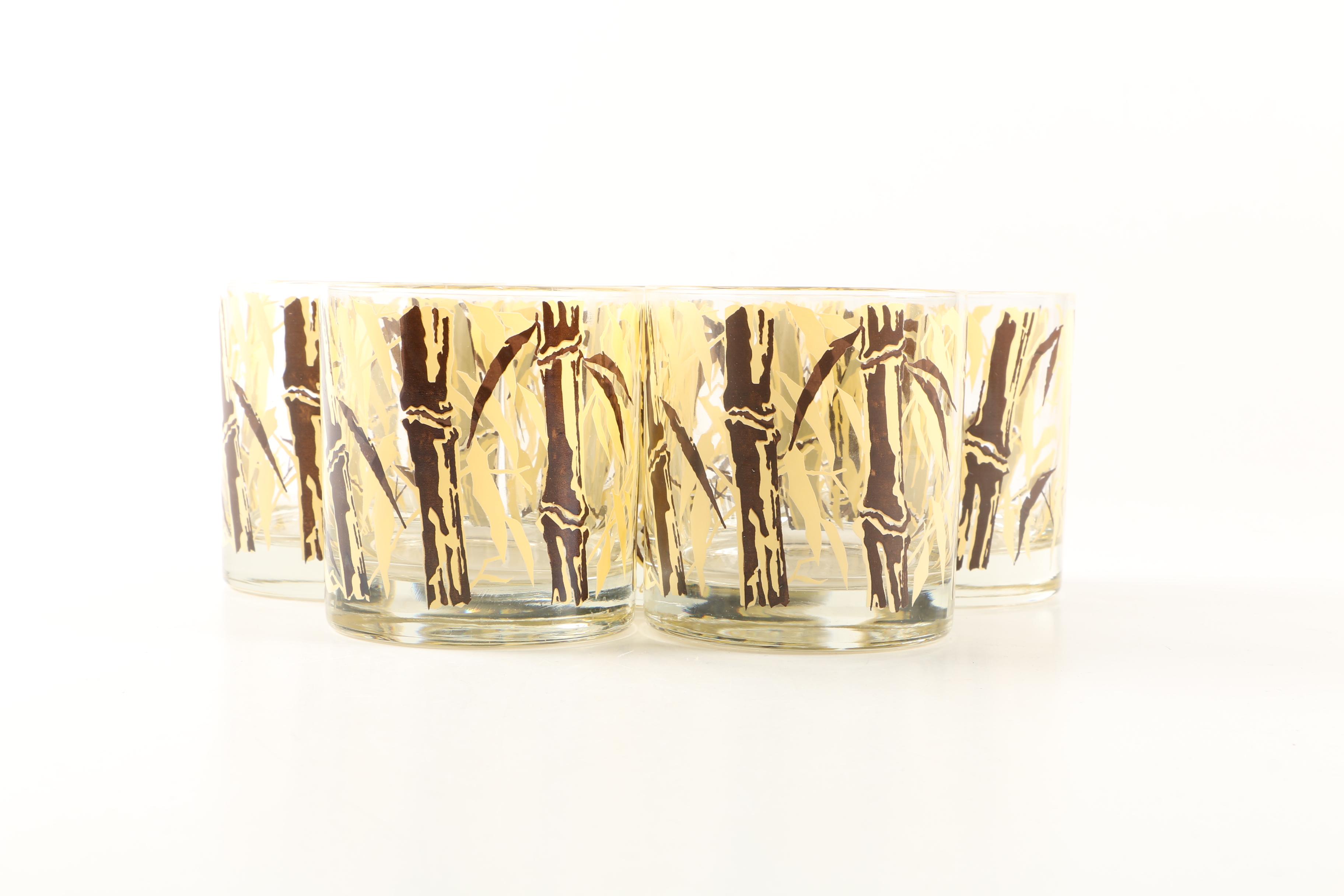 Mid Century Modern Georges Briard Rock Glasses