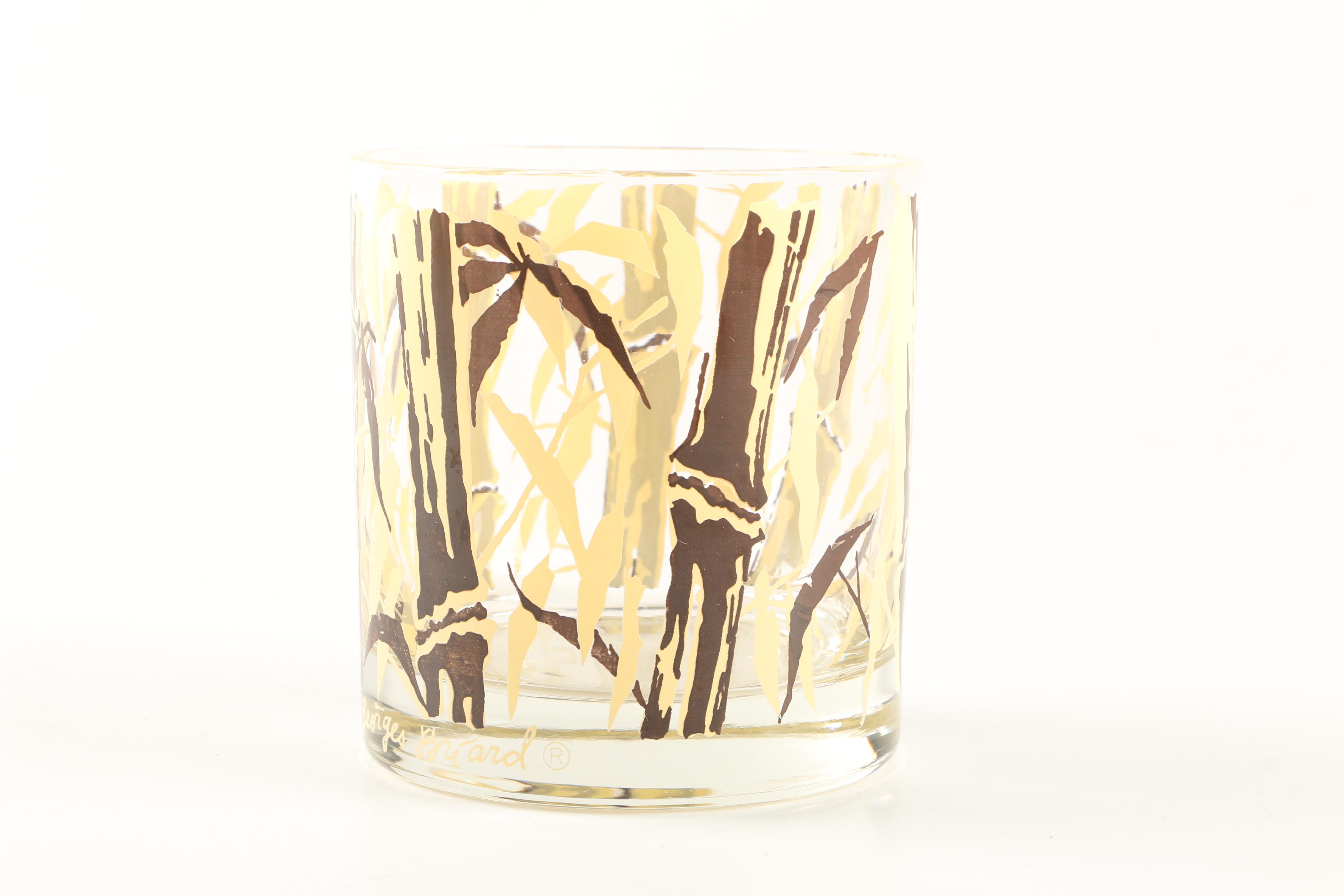 Mid Century Modern Georges Briard Rock Glasses