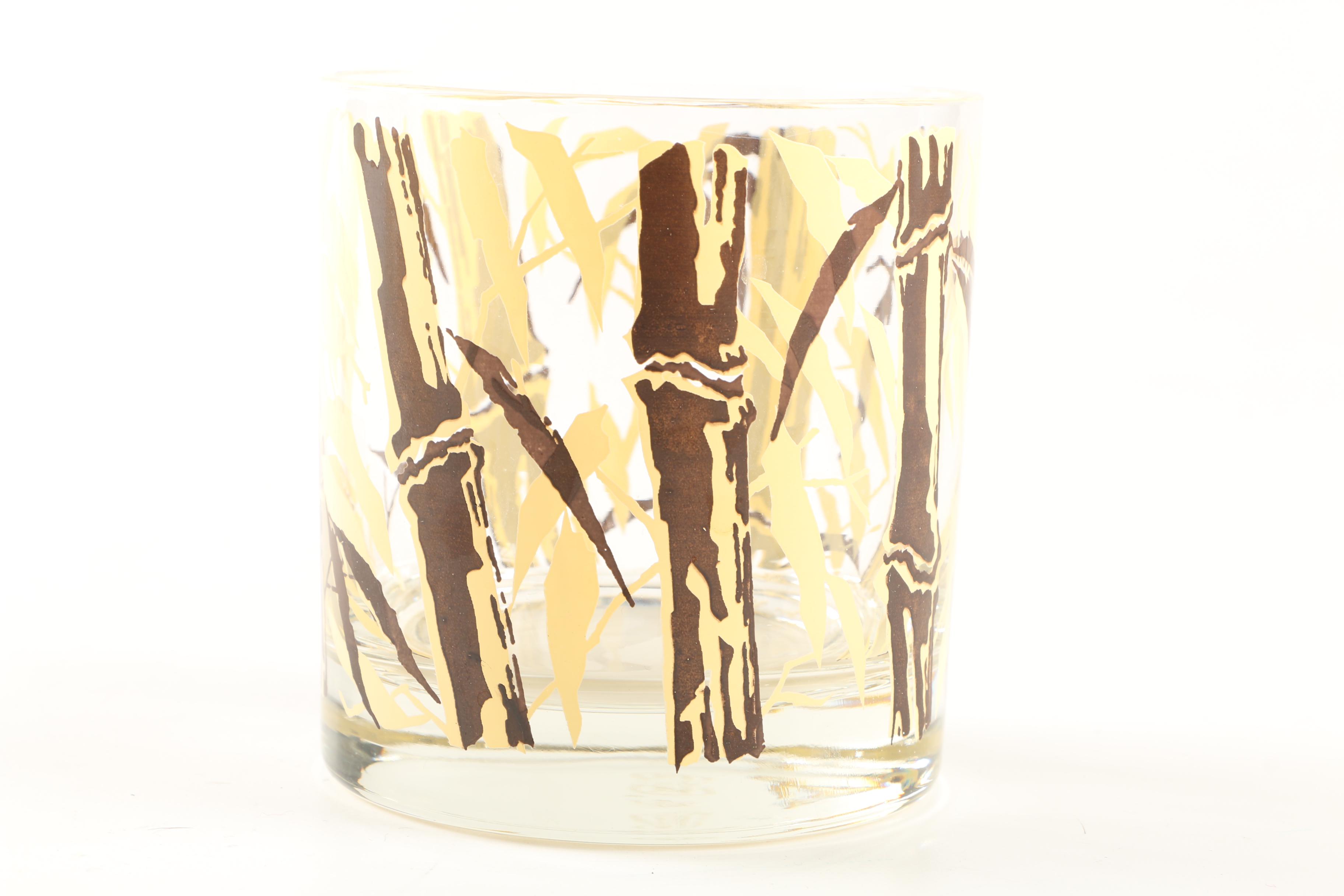 Mid Century Modern Georges Briard Rock Glasses