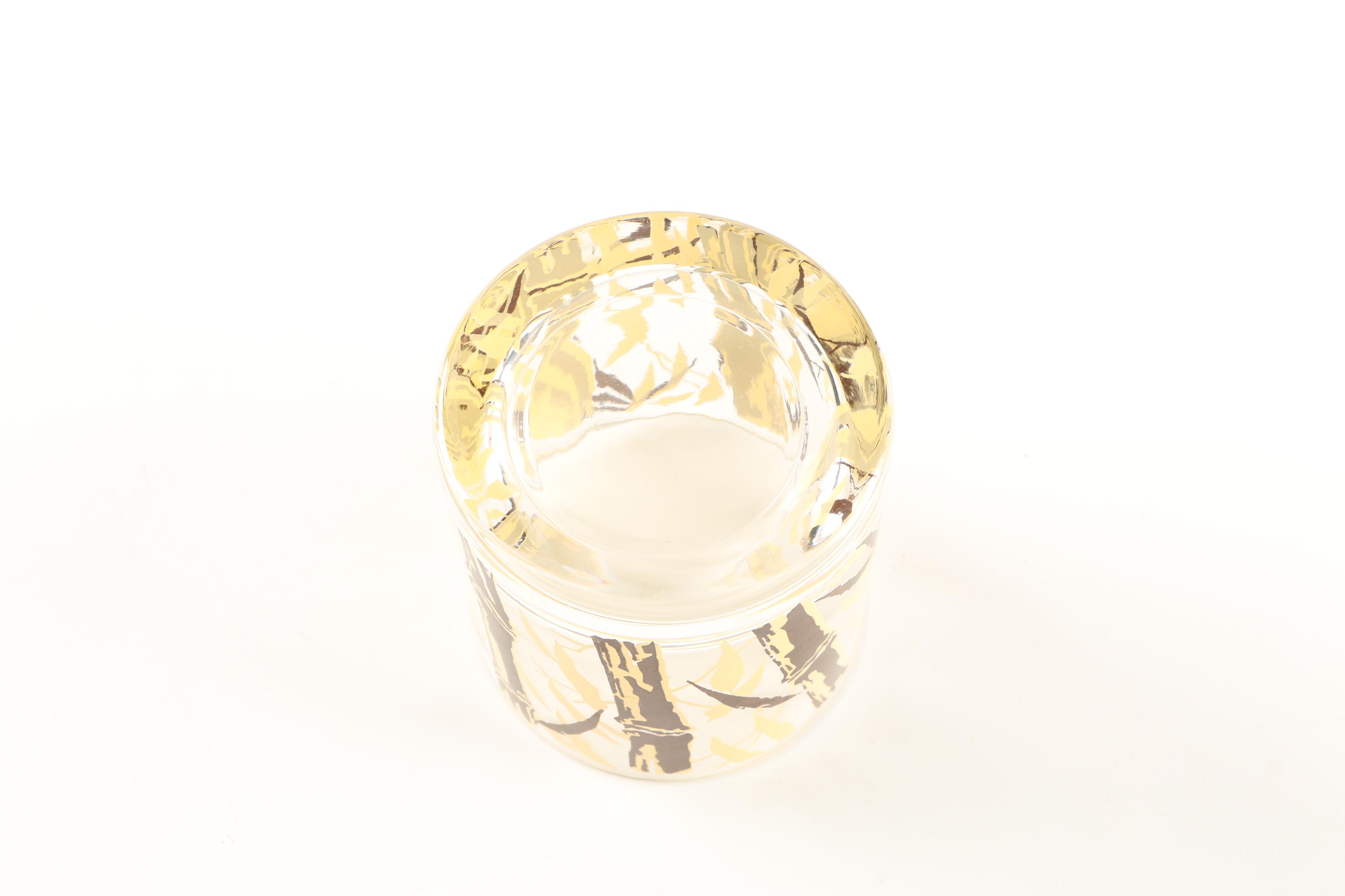 Mid Century Modern Georges Briard Rock Glasses