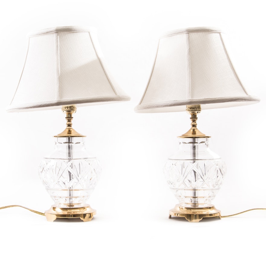 Waterford Crystal "Kent" Lamps