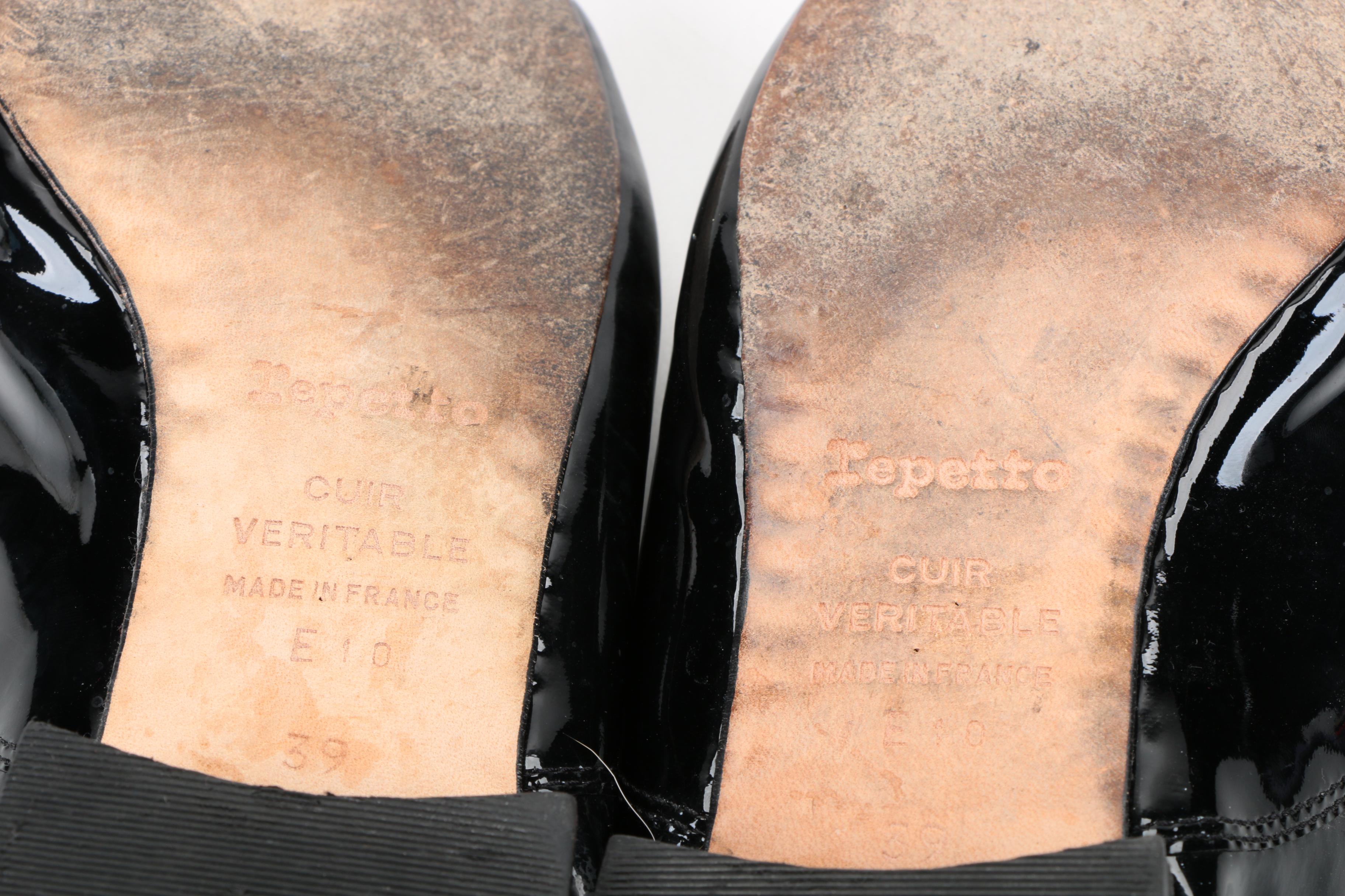 Repetto Paris Patent Leather Oxfords