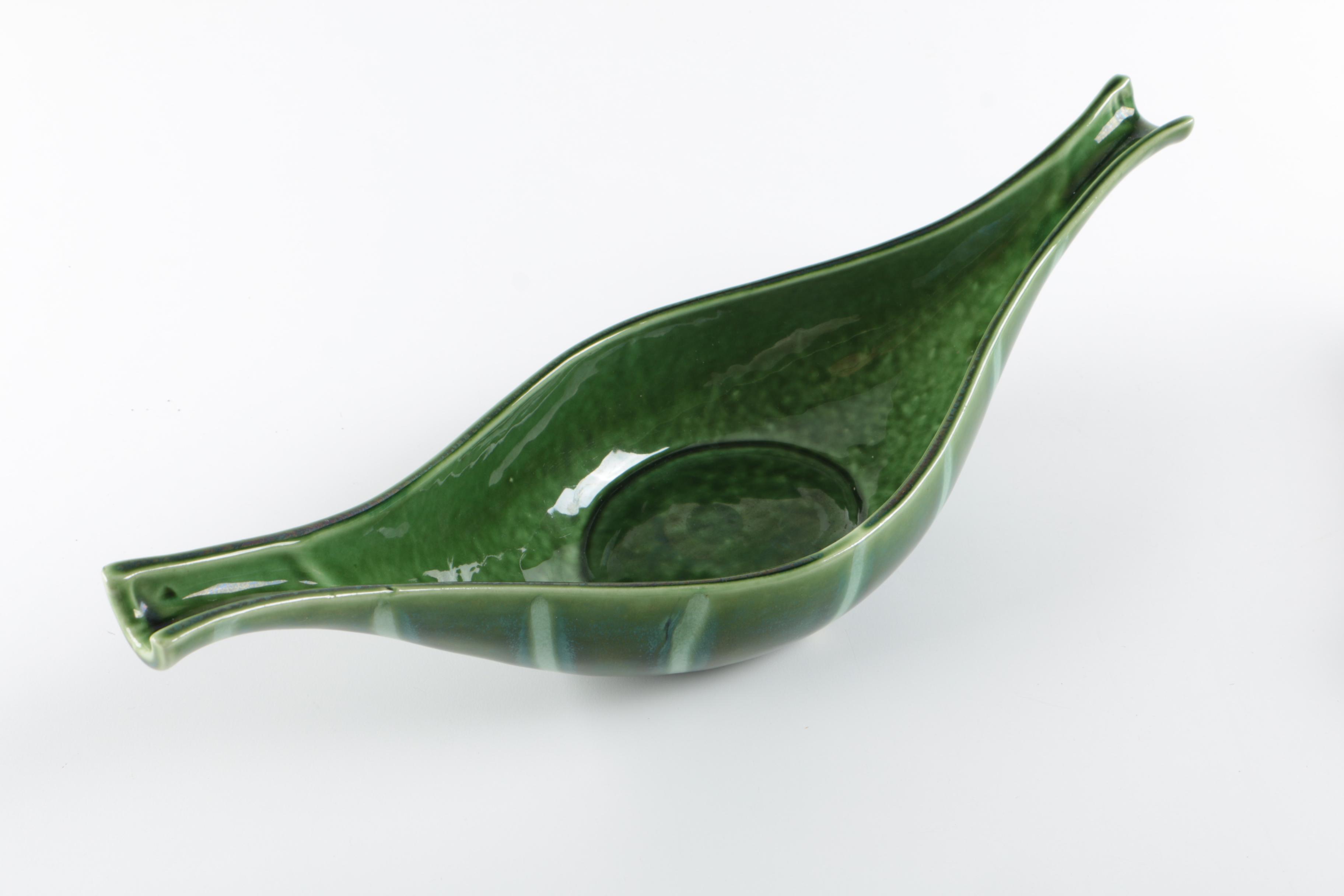 Hull Bowl and Royal Haeger Ash Receiver