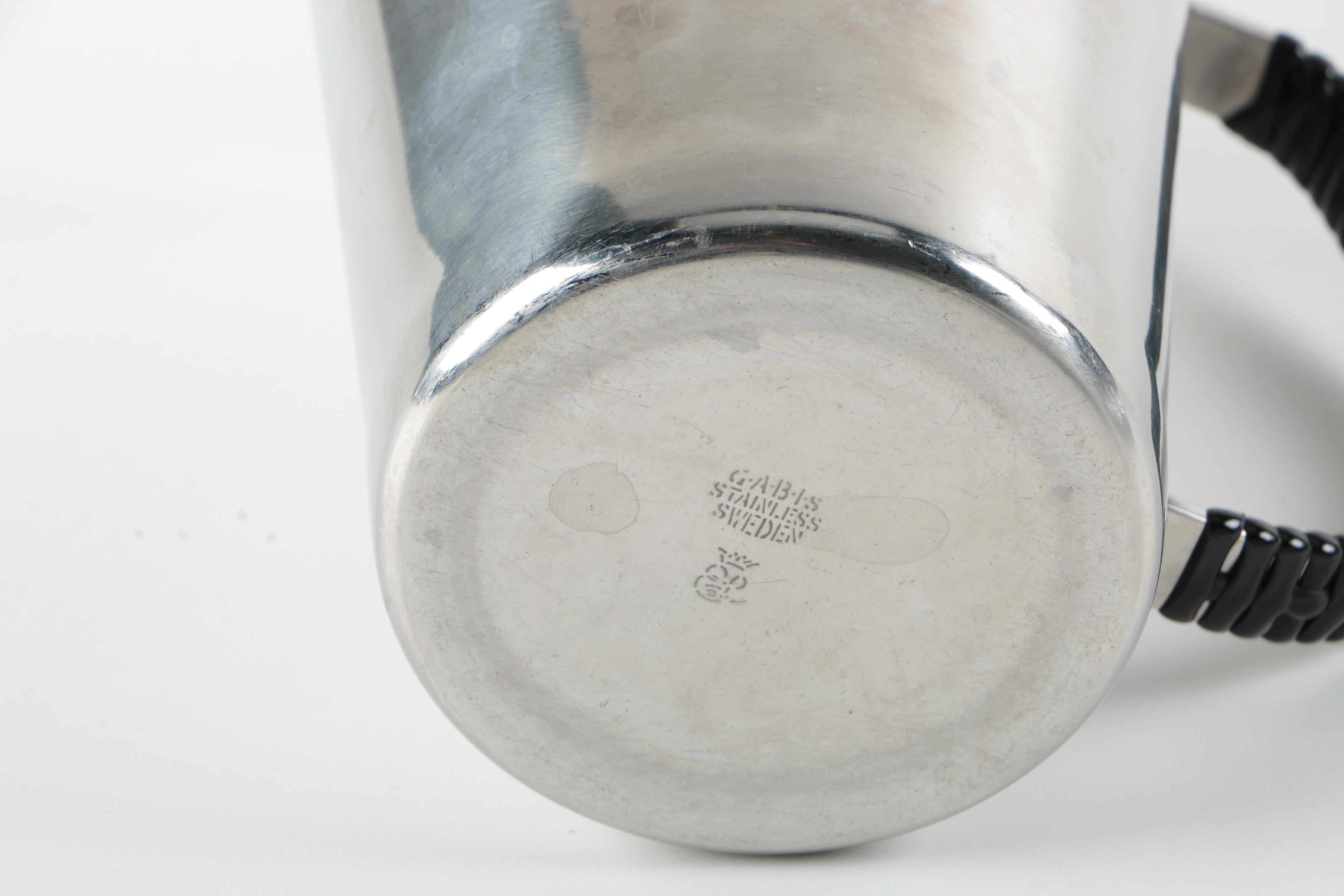 Mid Century Modern Gabis Pitcher and Lidded Serving Tray