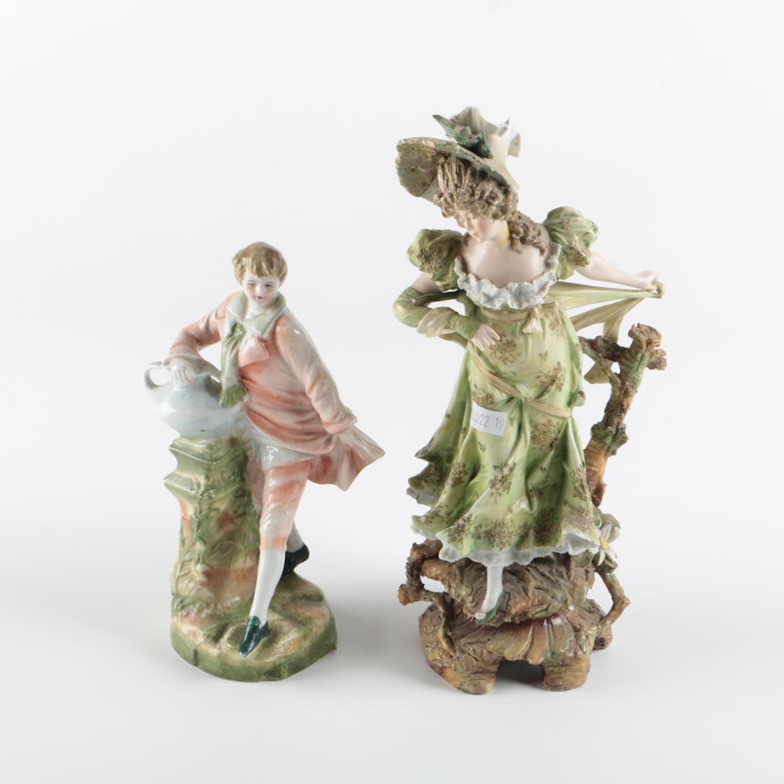 Pair of Porcelain Figurines