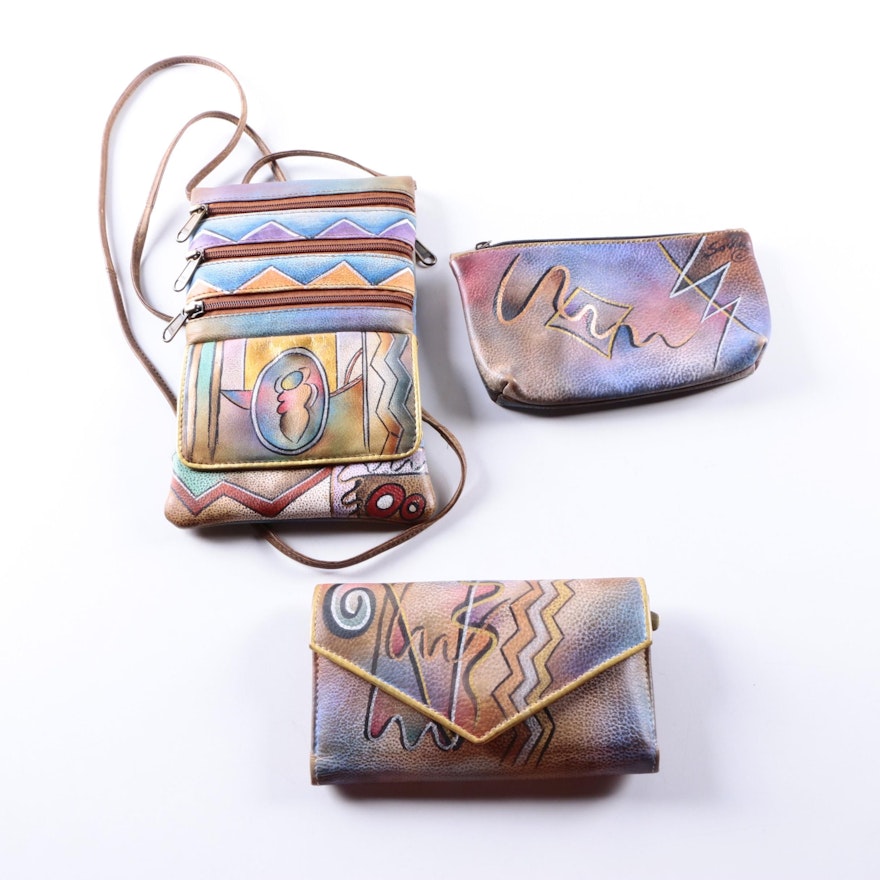 Sova Hand-painted Crossbody and Accessories