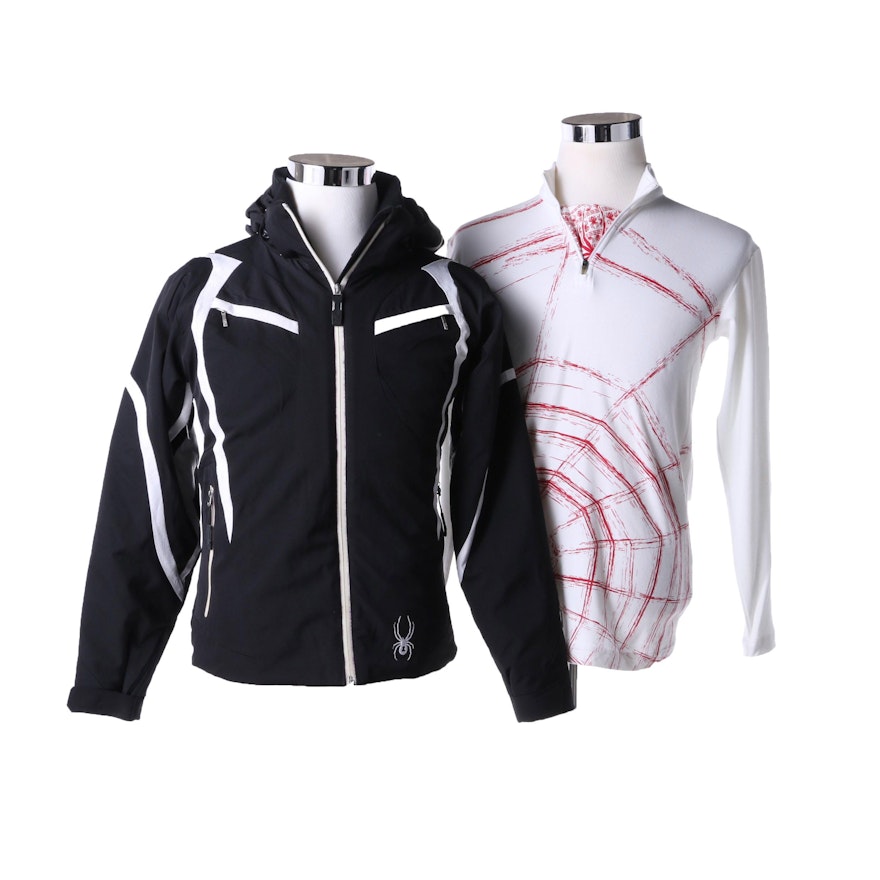 Women's Spyder Jacket and Boy's Spyder Pullover