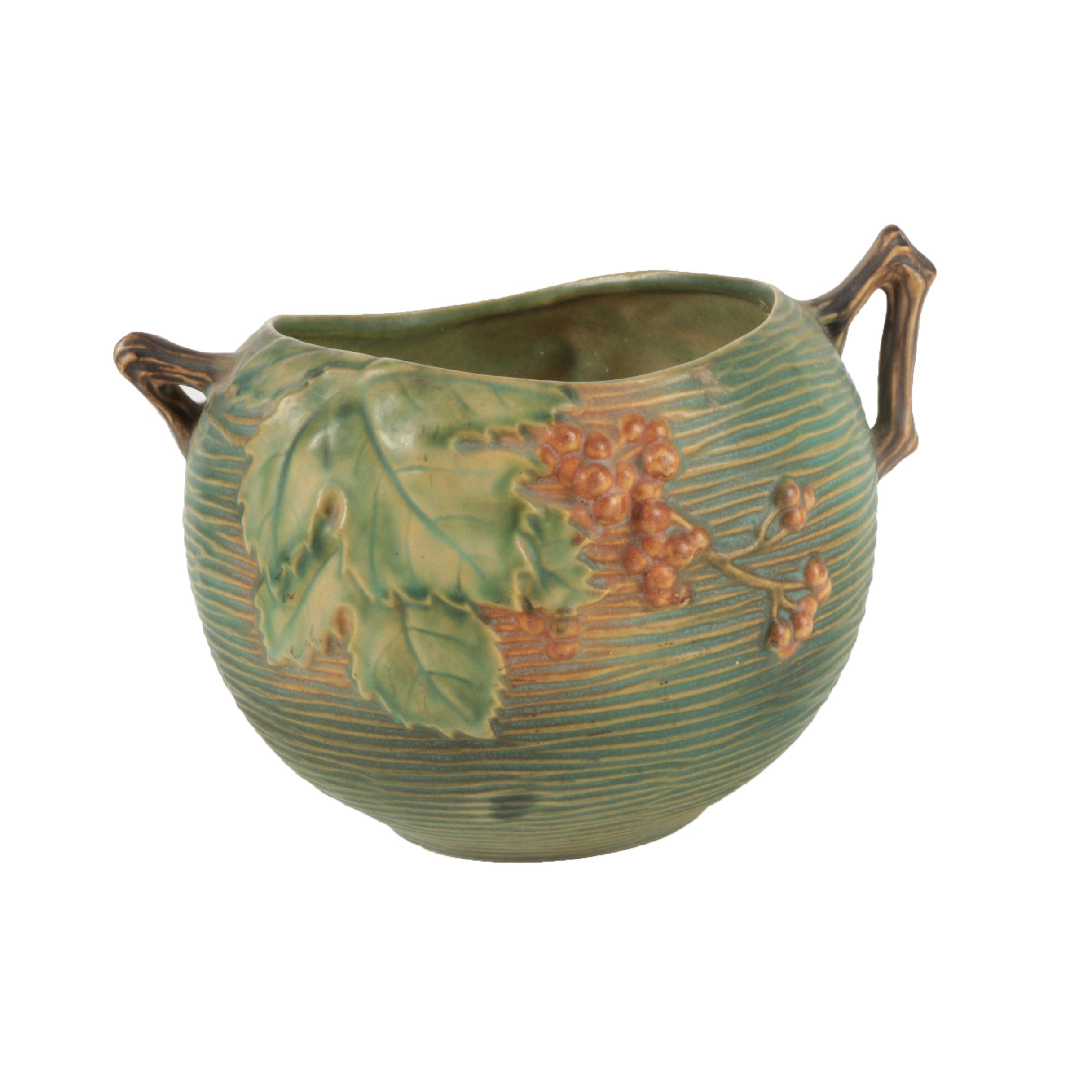 Vintage Roseville "Bushberry" Jardiniere