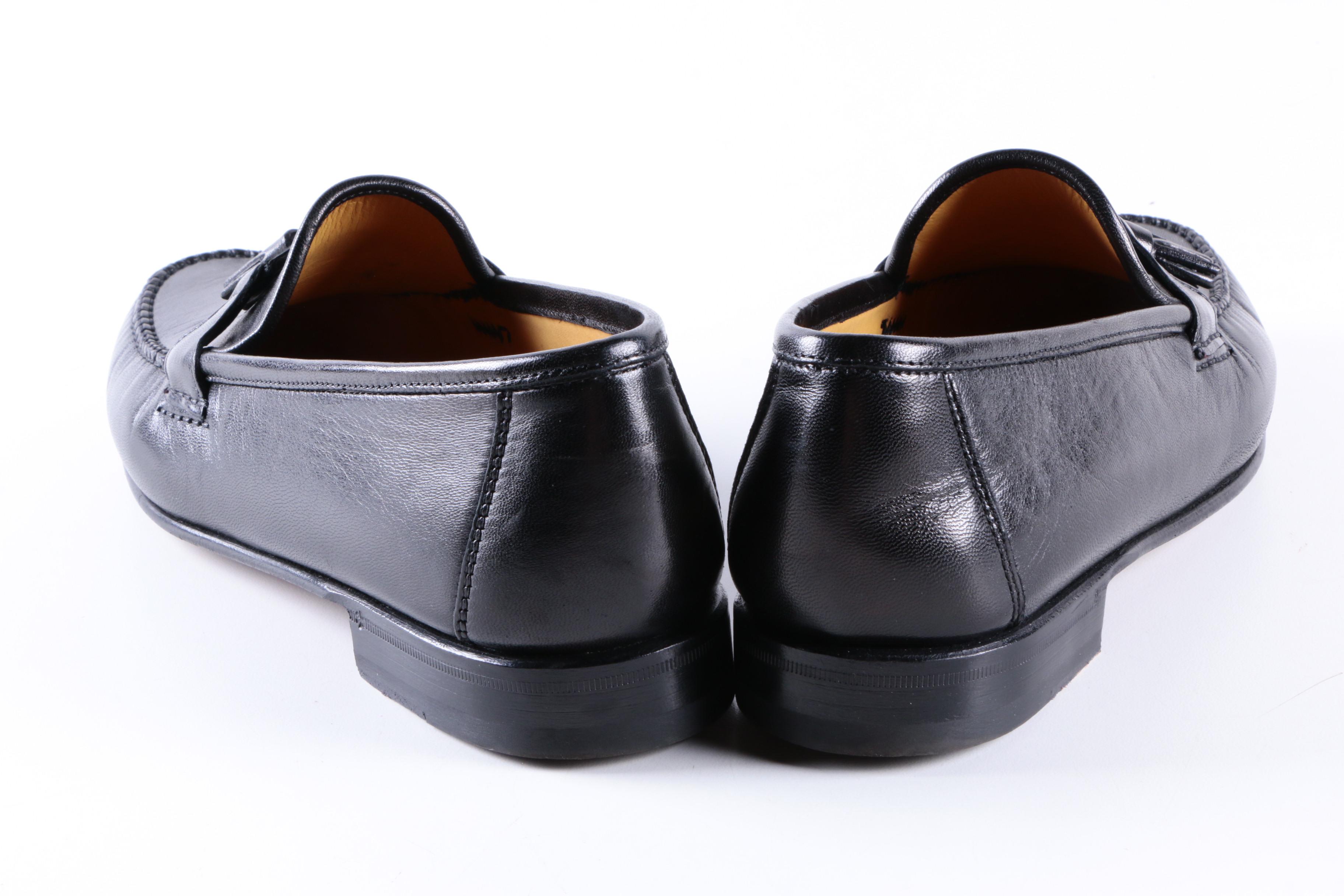 Allen Edmonds Black Leather Loafers