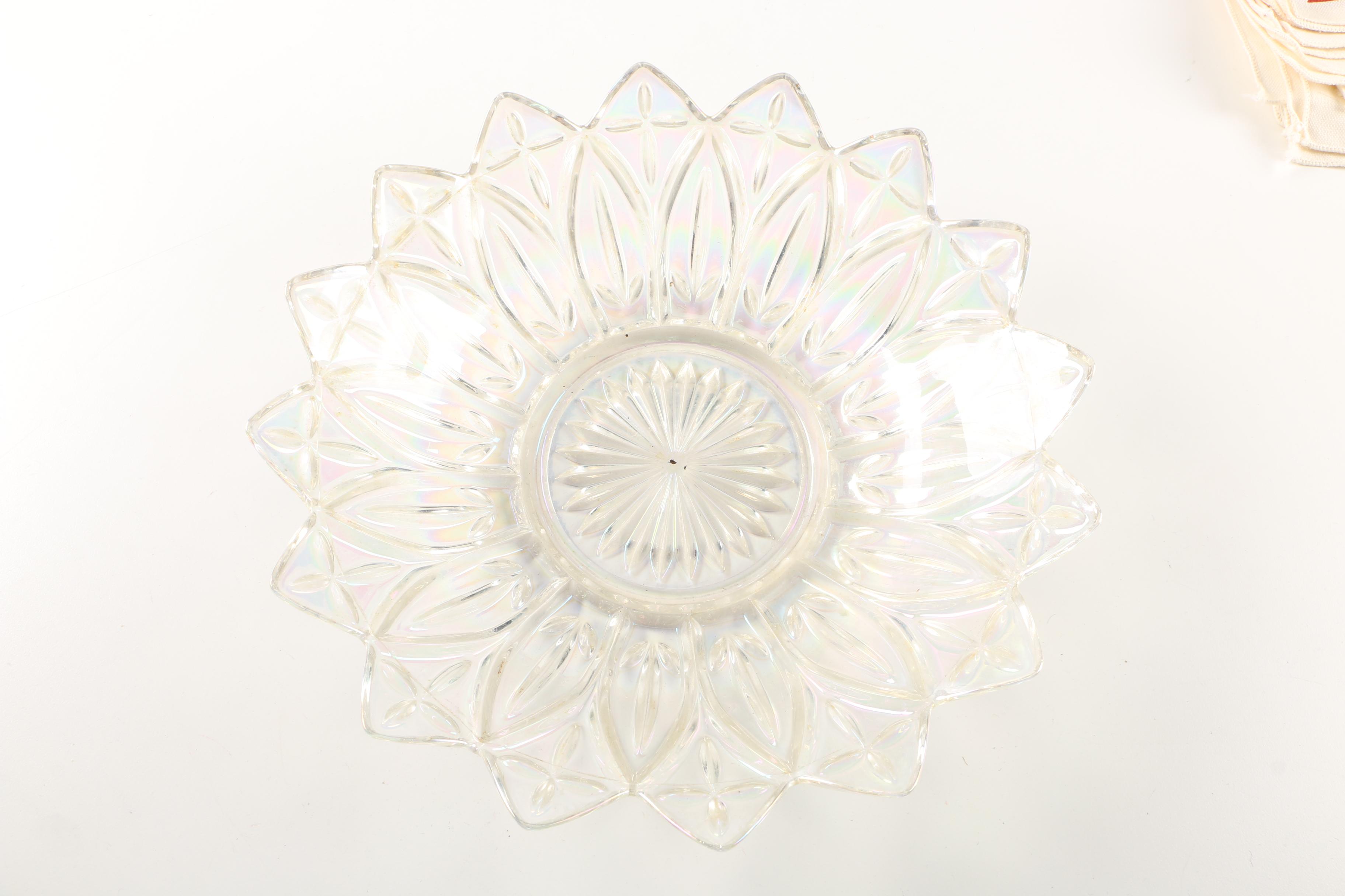 Assortment of kitchenwares featuring a Mirro cookie pastry press