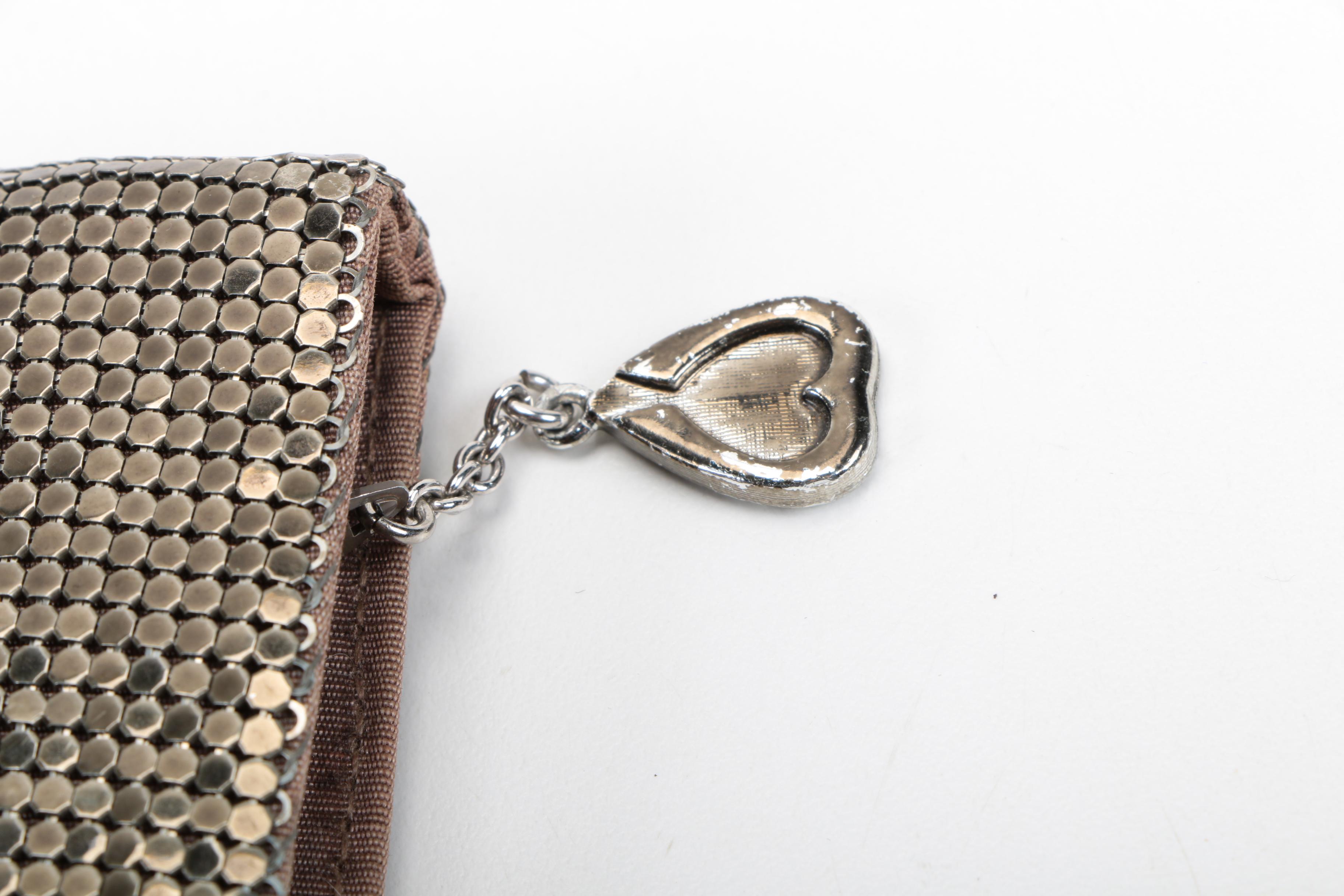 Whiting & Davis Mesh Wallet and Clutch