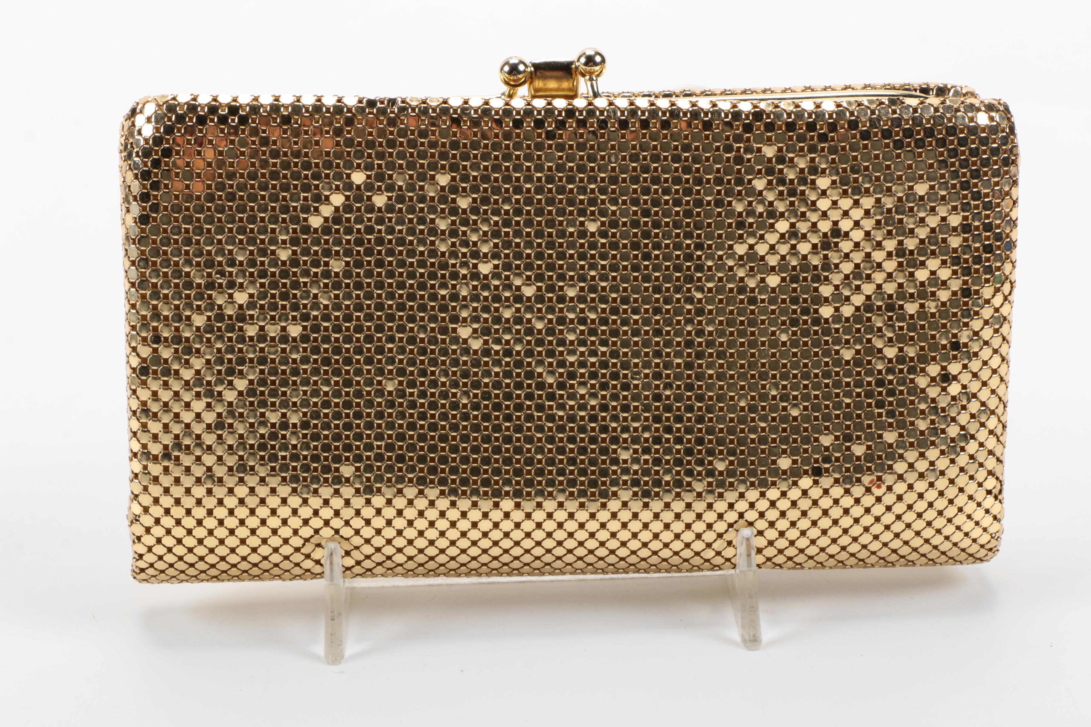 Whiting & Davis Mesh Wallet and Clutch