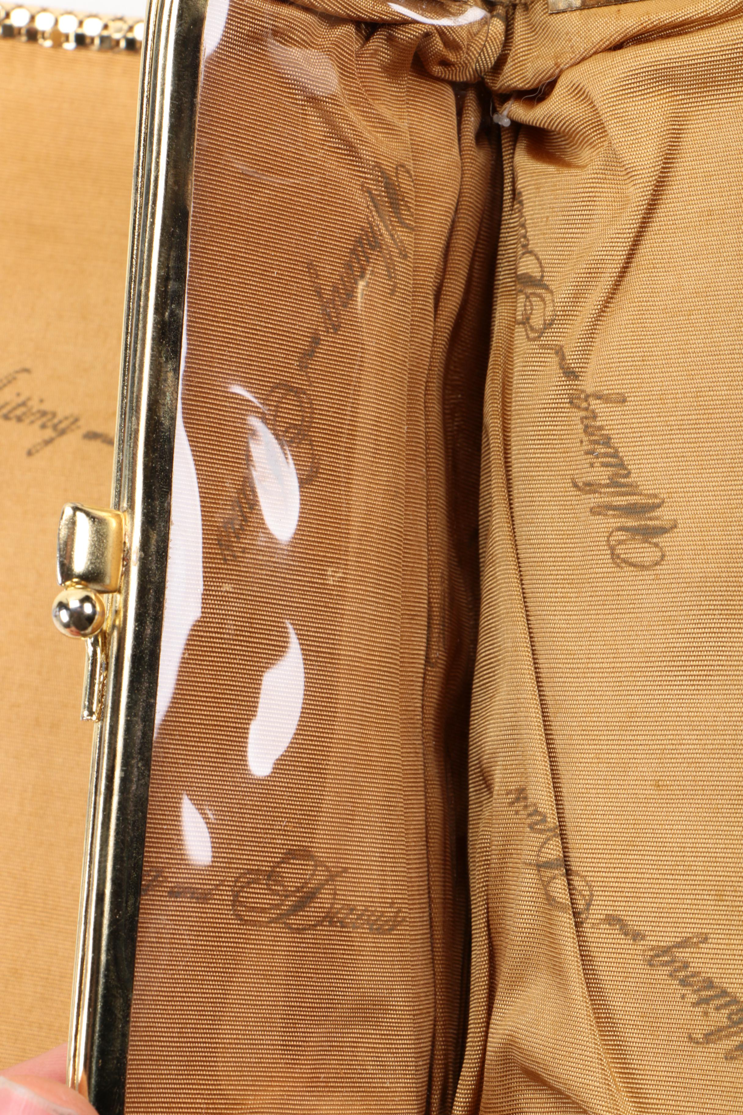 Whiting & Davis Mesh Wallet and Clutch