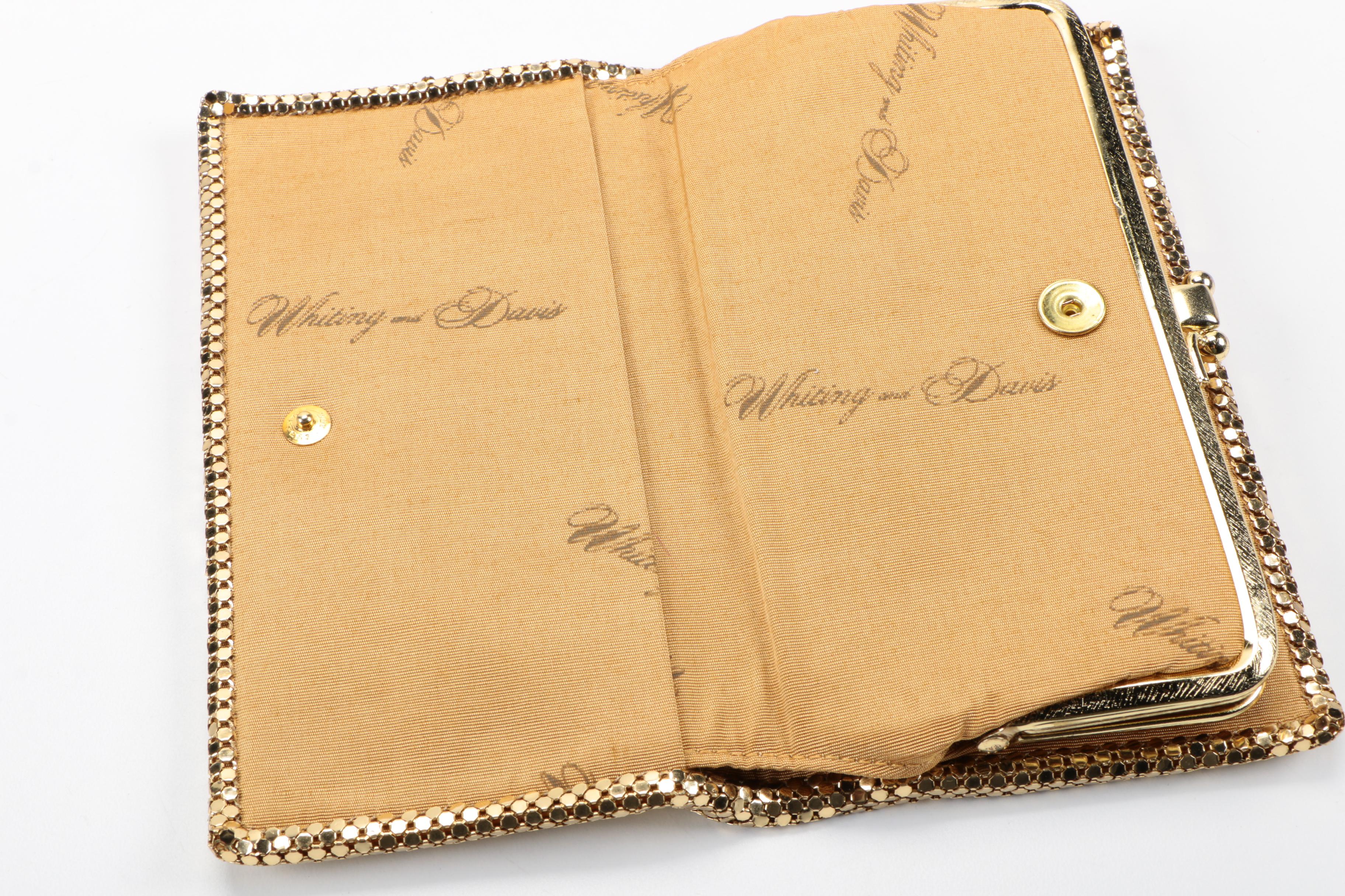 Whiting & Davis Mesh Wallet and Clutch