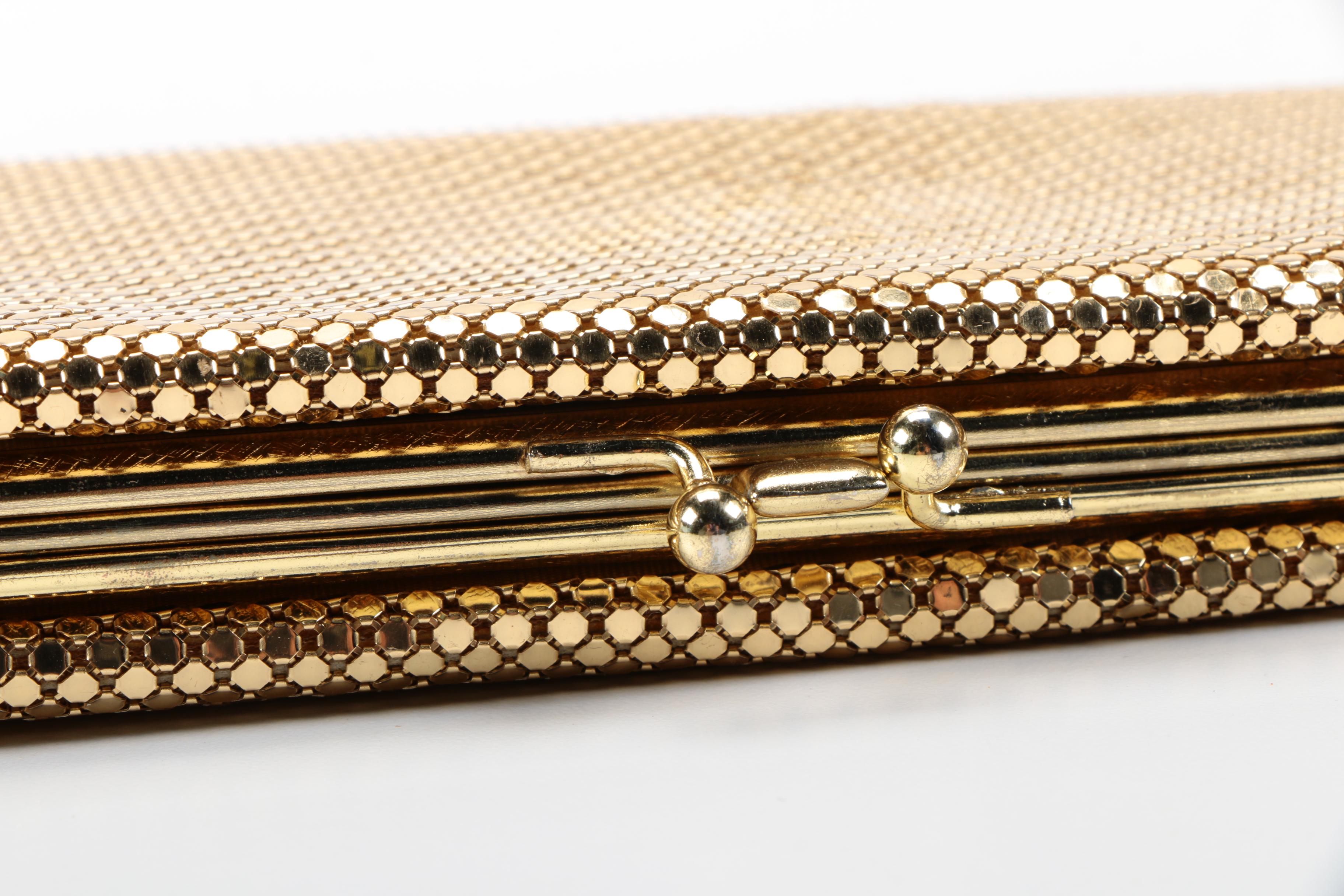 Whiting & Davis Mesh Wallet and Clutch