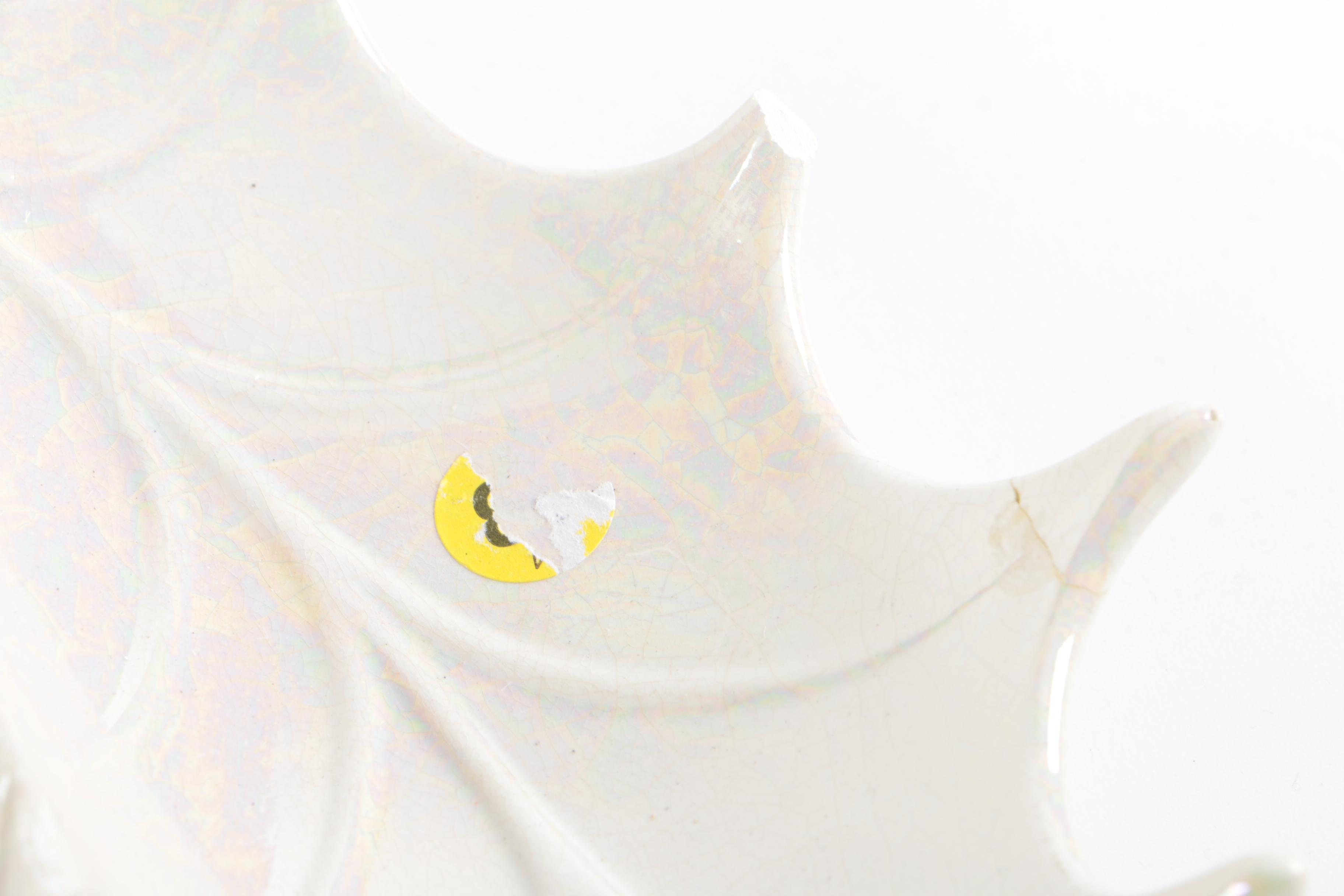 Assortment of White Luster Holiday Dishes