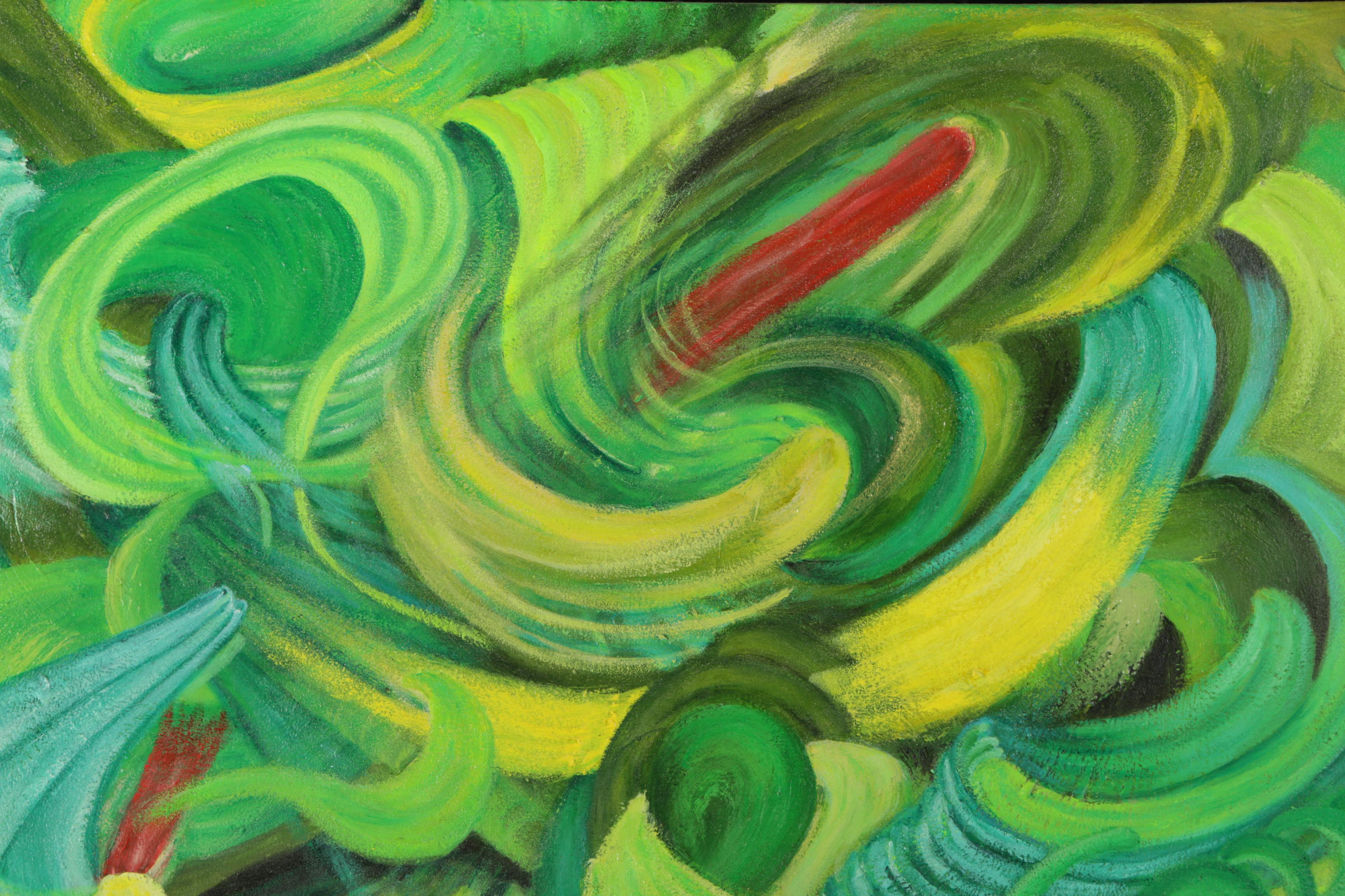 Bill Schiffer Oil Painting on Canvas "Separation"