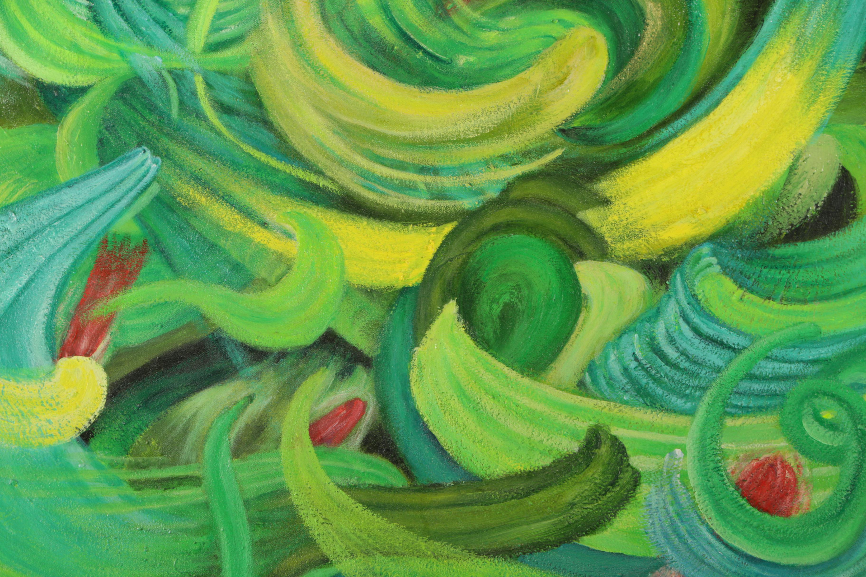 Bill Schiffer Oil Painting on Canvas "Separation"