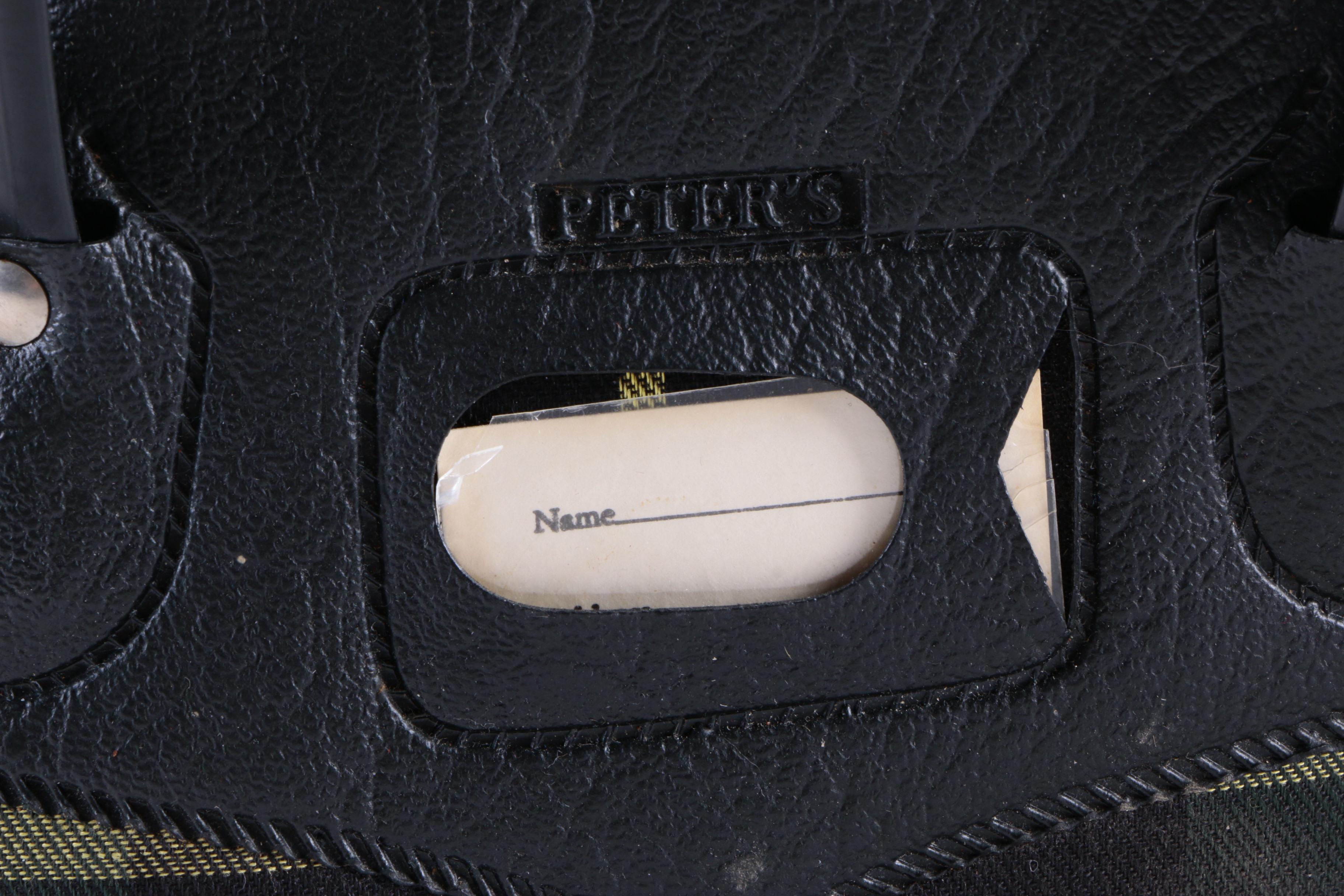 Peter's Leather and Tartan Weekend Bag