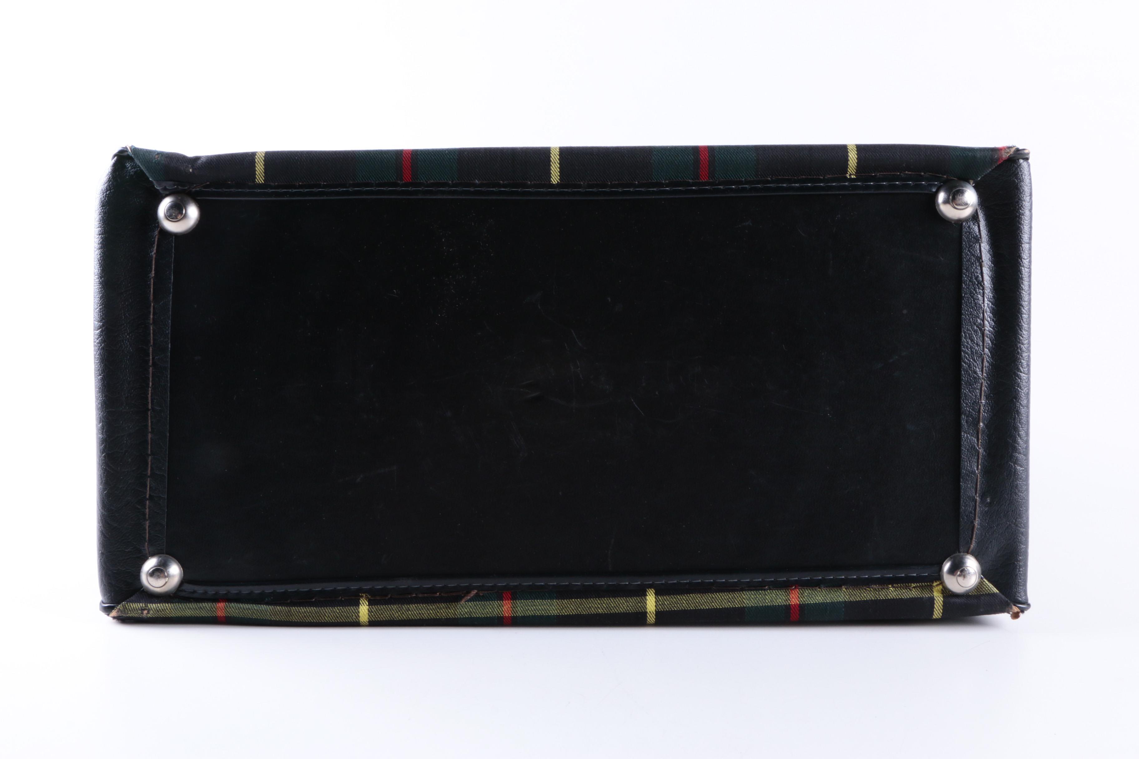 Peter's Leather and Tartan Weekend Bag