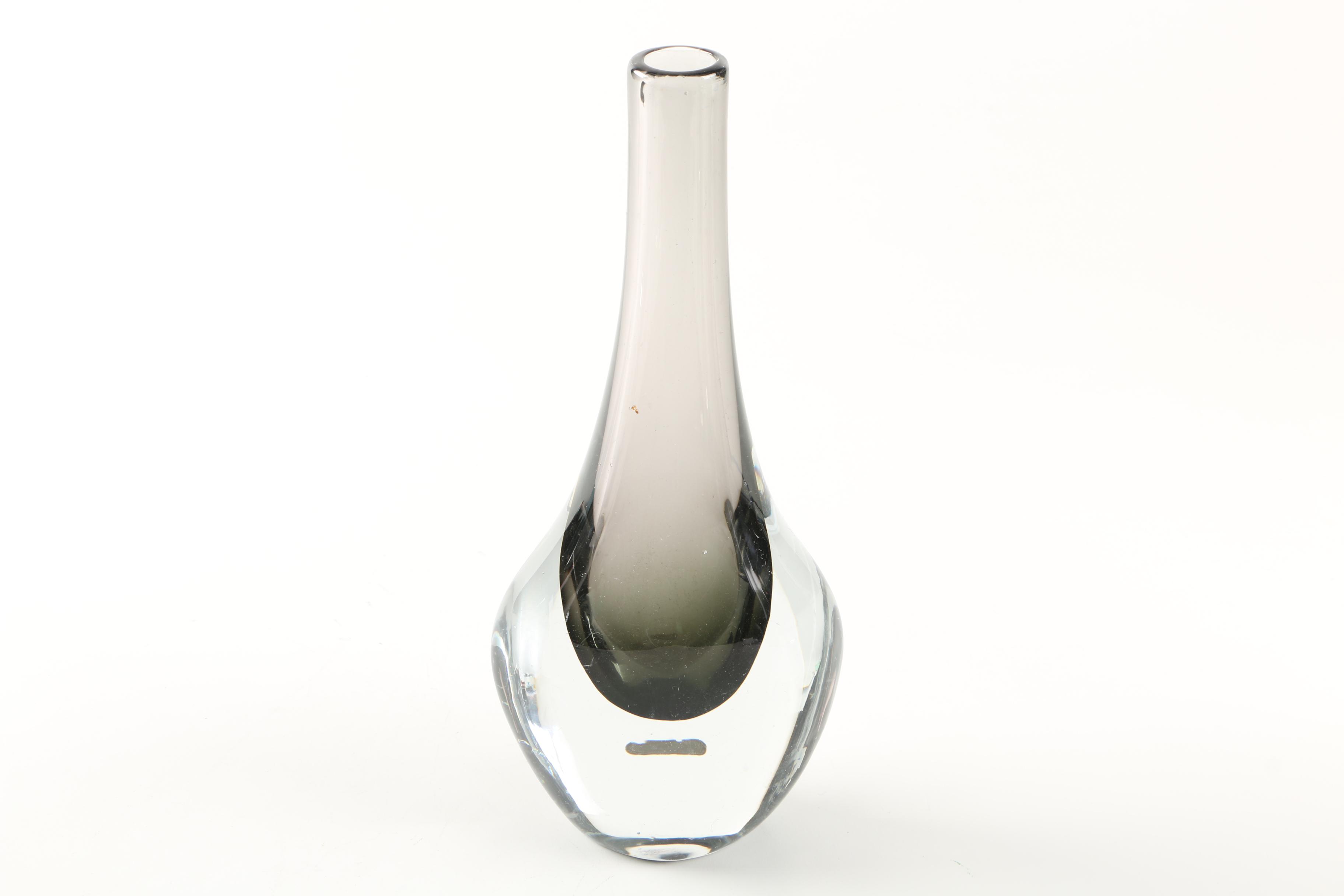 Five Glass Vases