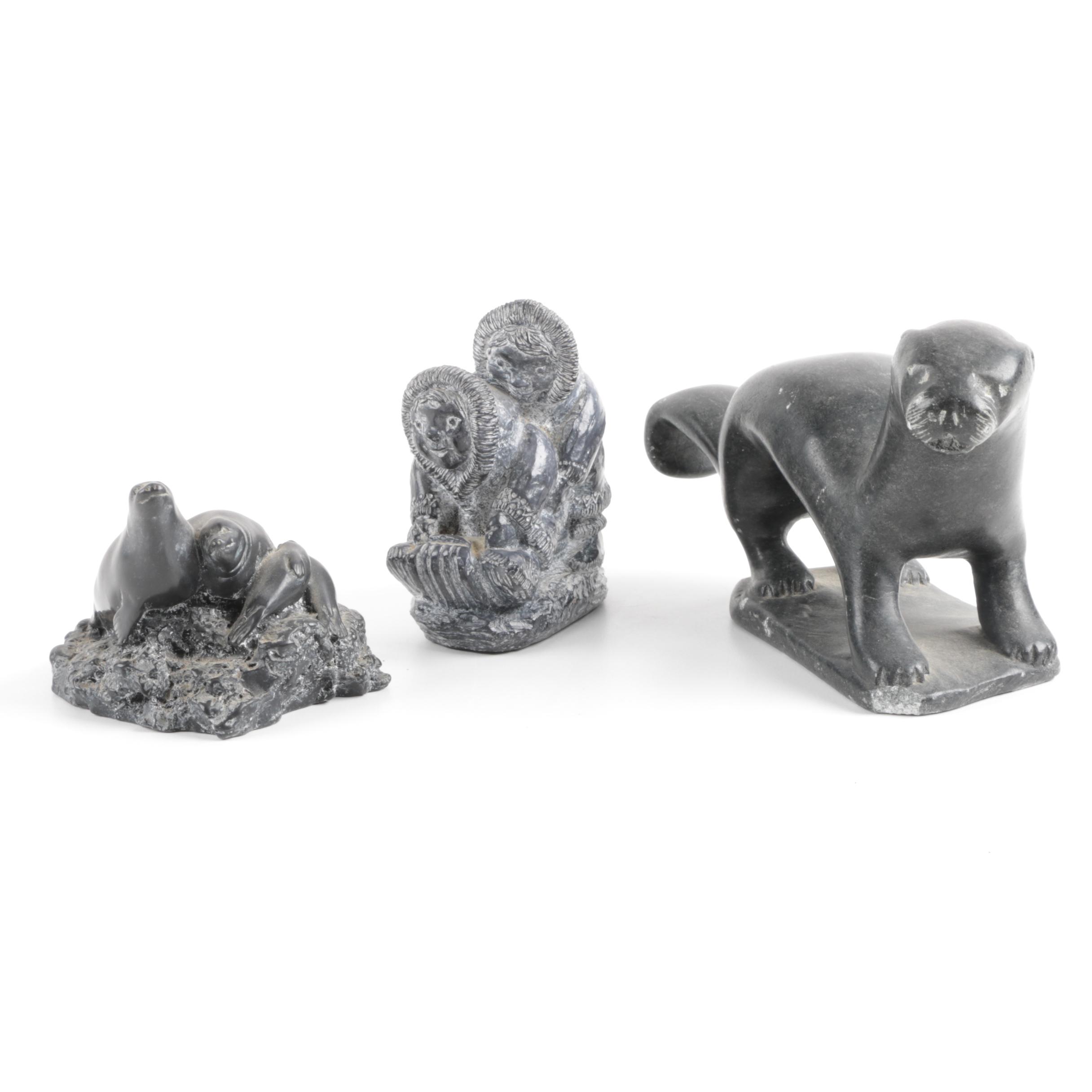 Stone Animal Figurines