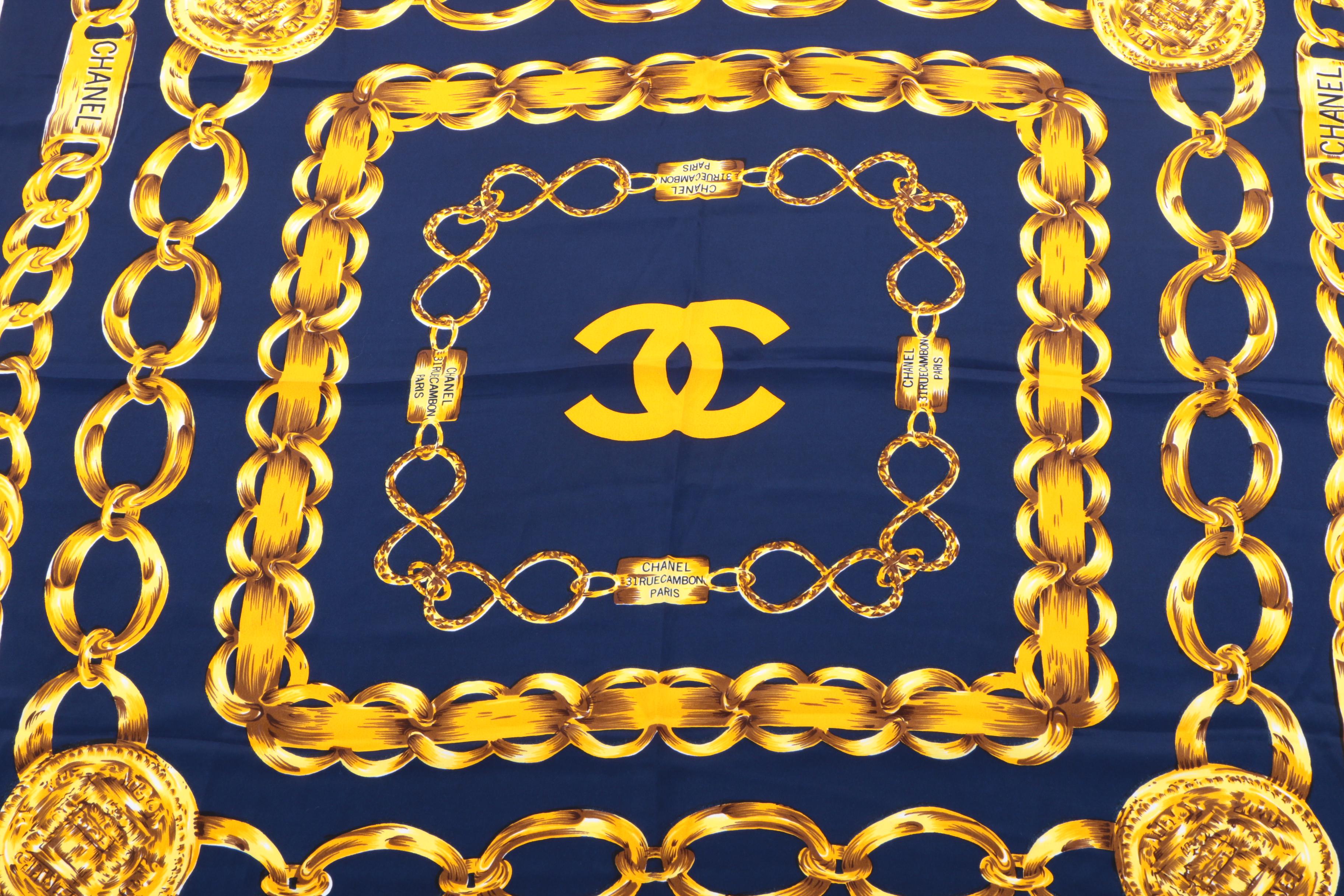 Chanel Silk Scarf