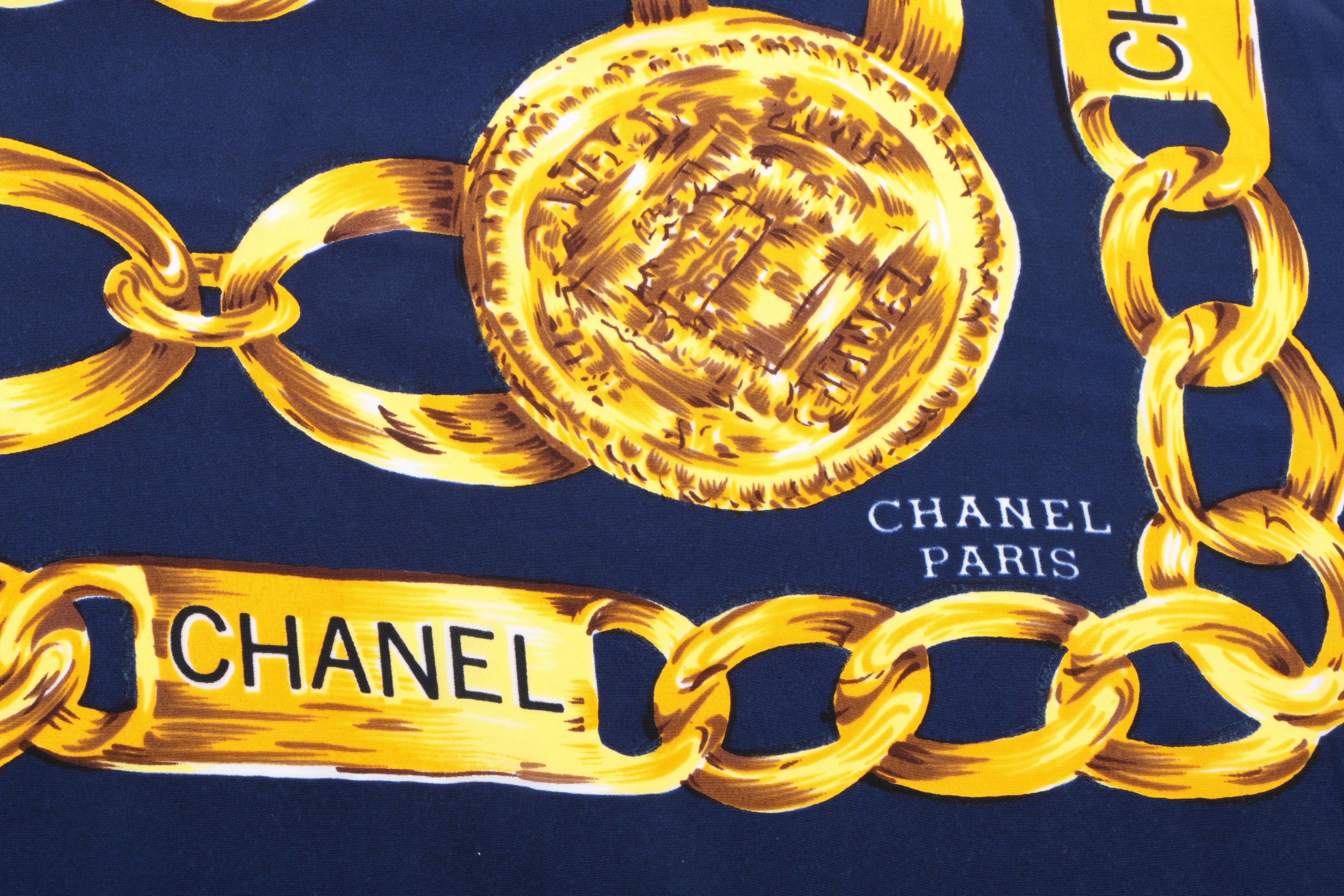 Chanel Silk Scarf