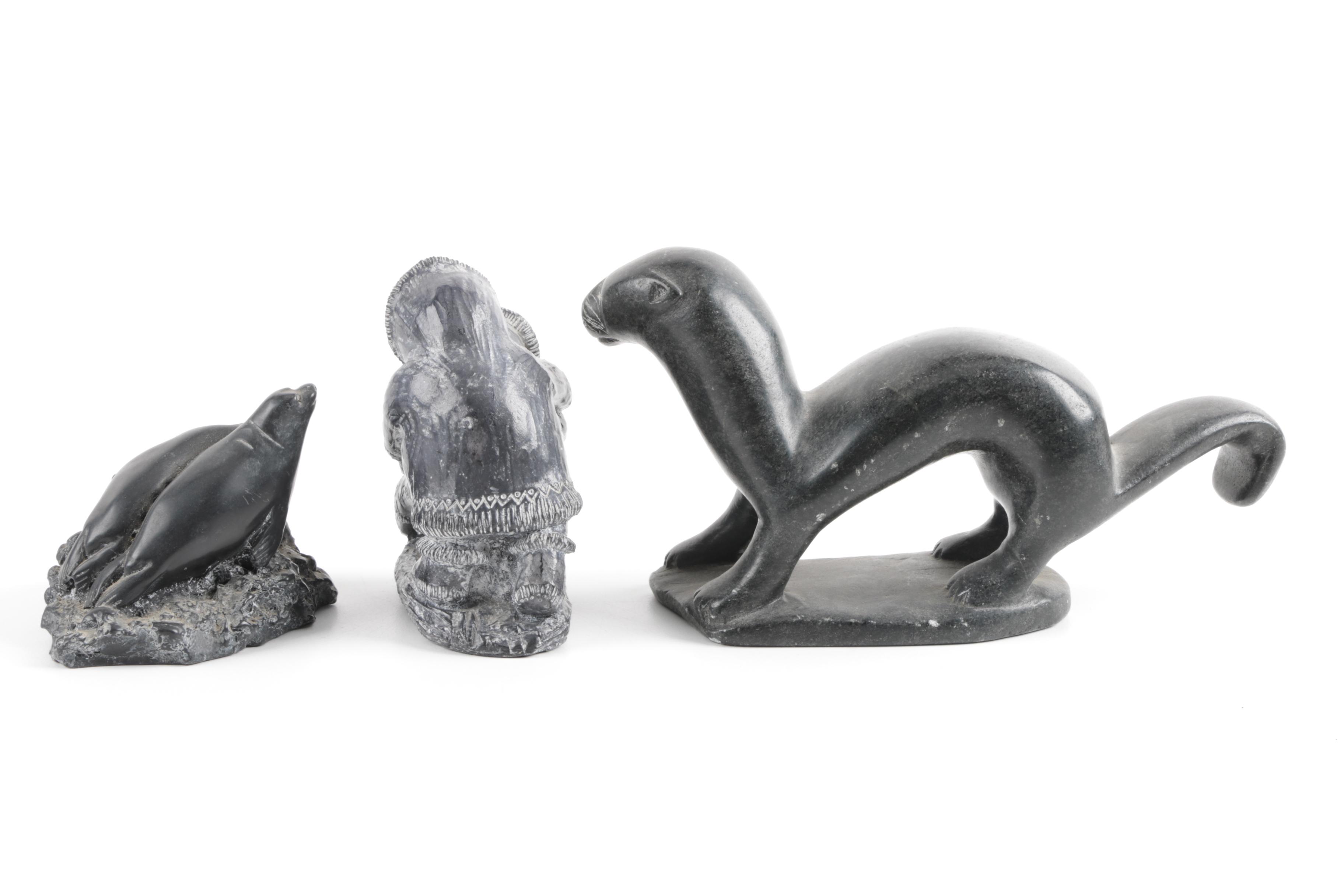 Stone Animal Figurines