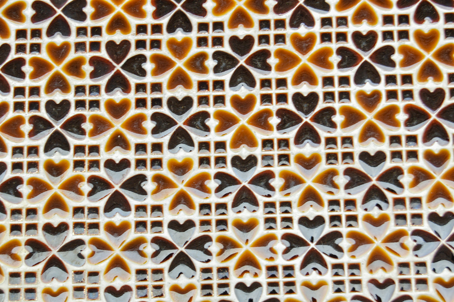 Mid Century Modern Tile Top Coffee Table