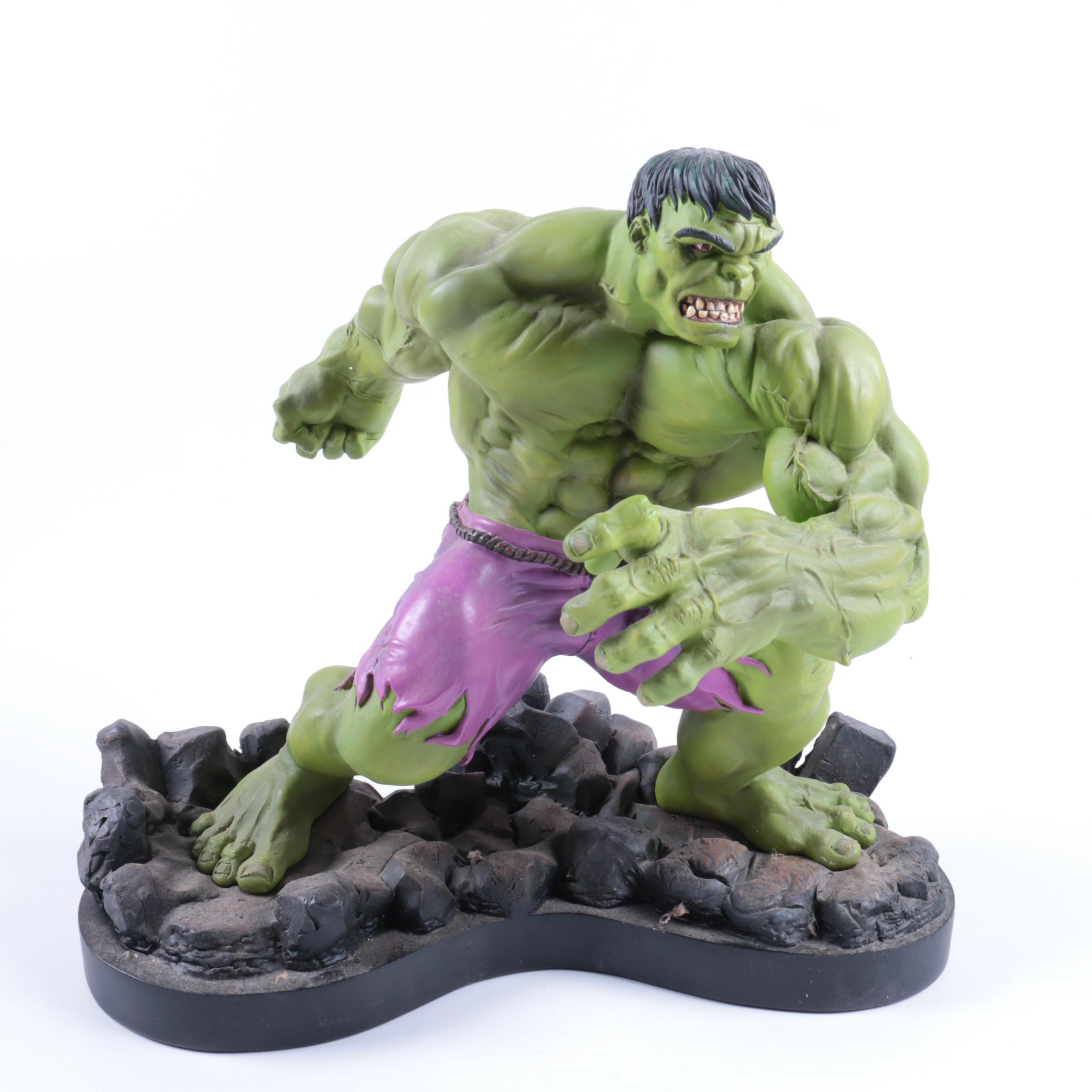 Limited Edition Incredible Hulk Painted Statue