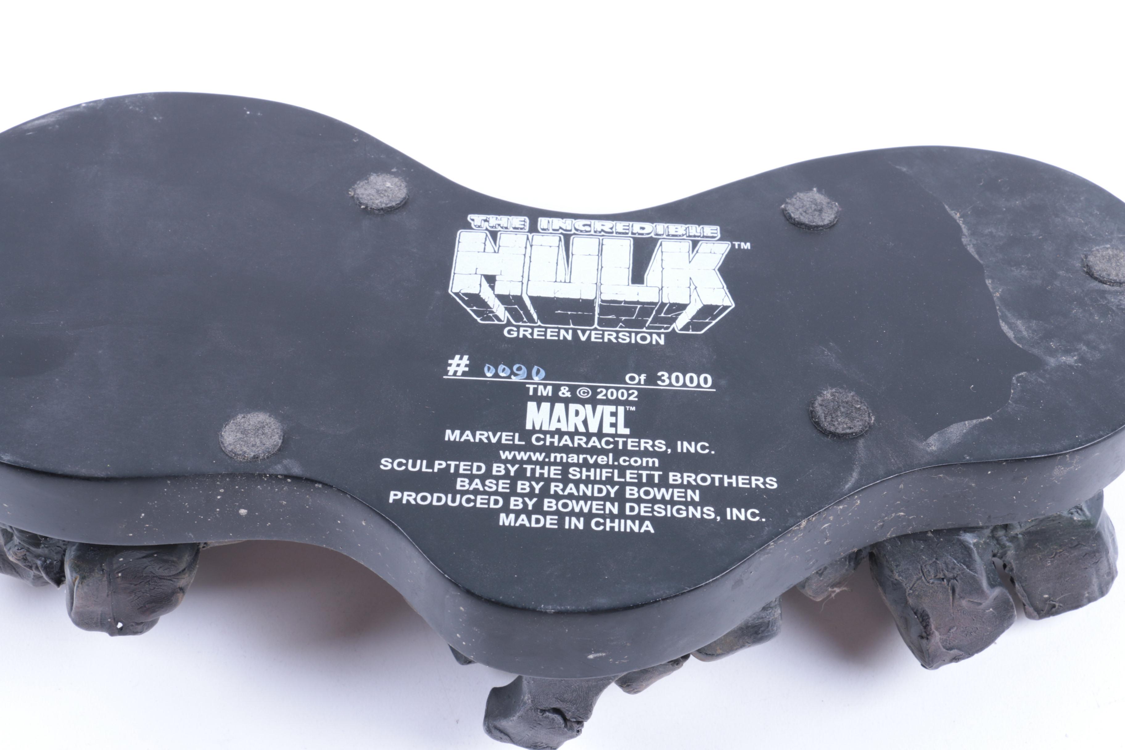 Limited Edition Incredible Hulk Painted Statue