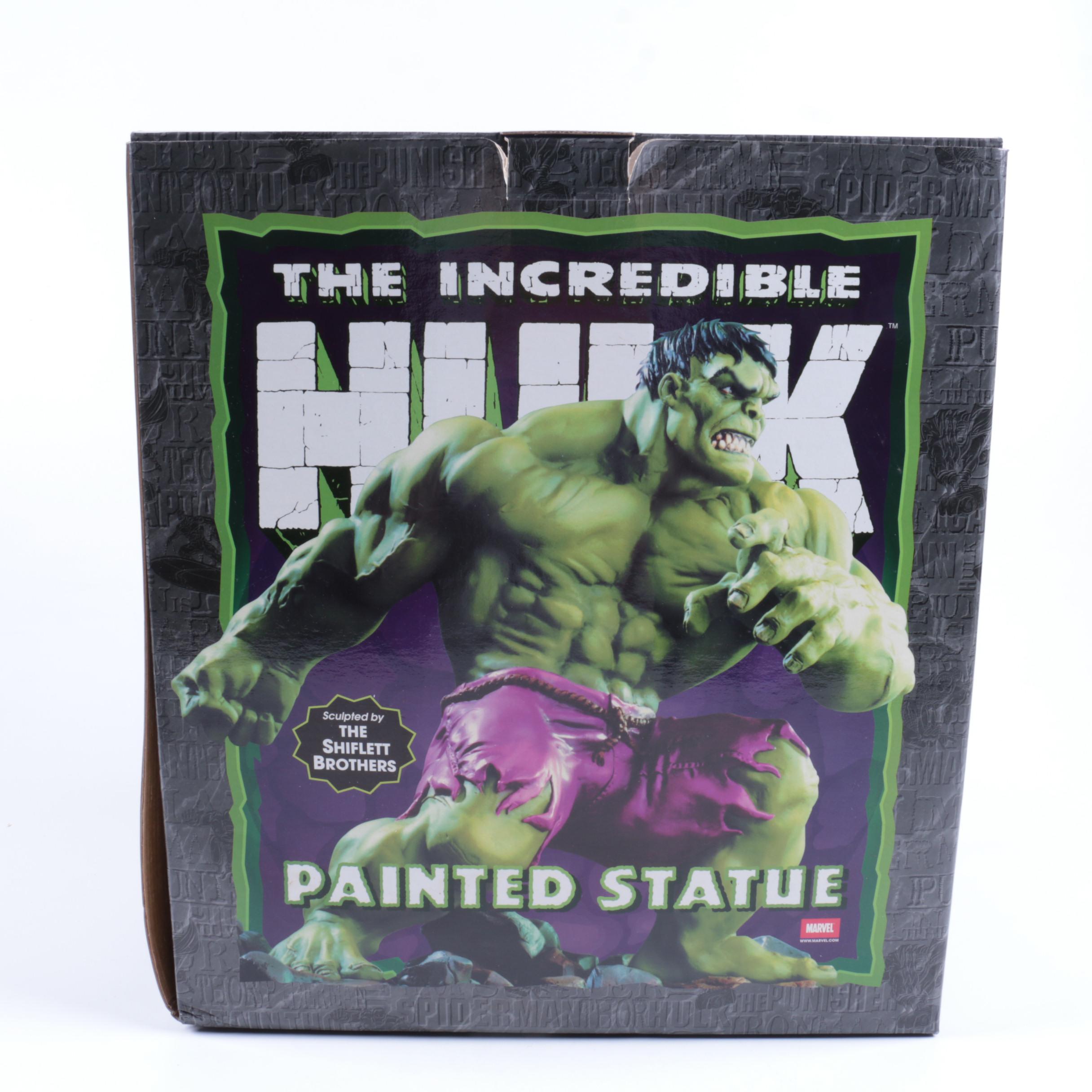 Limited Edition Incredible Hulk Painted Statue