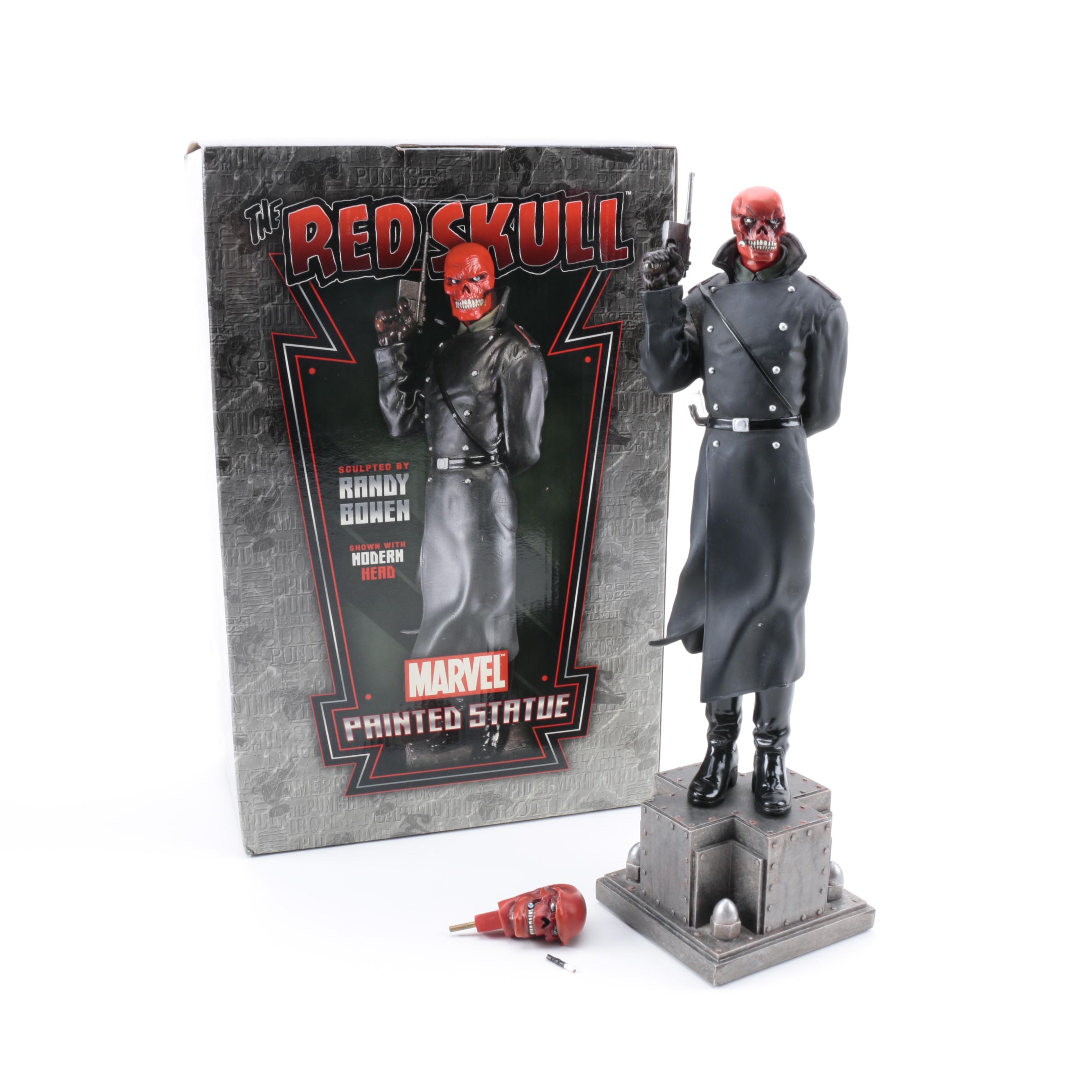 Marvel Comics Red Skull Painted Statue