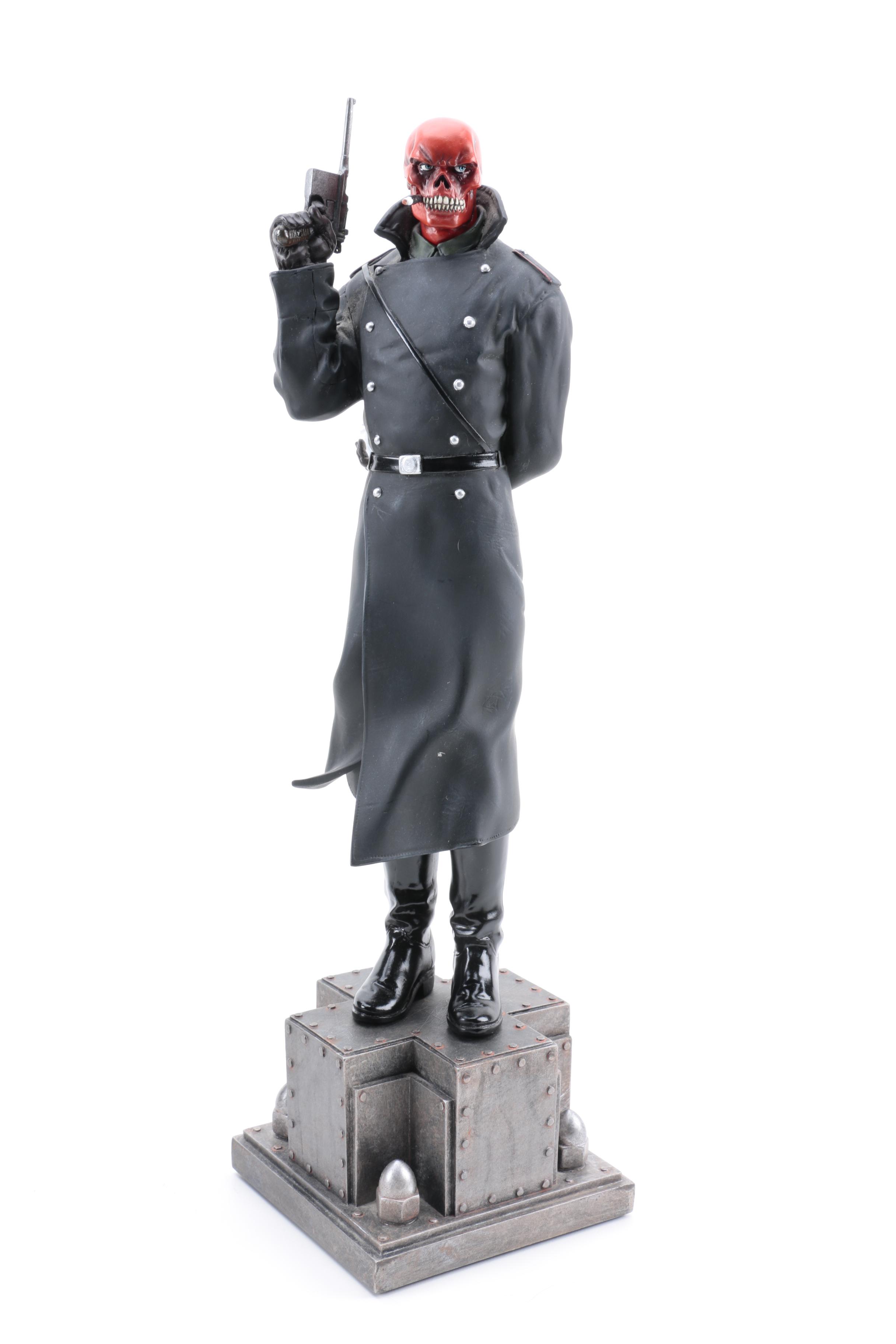 Marvel Comics Red Skull Painted Statue