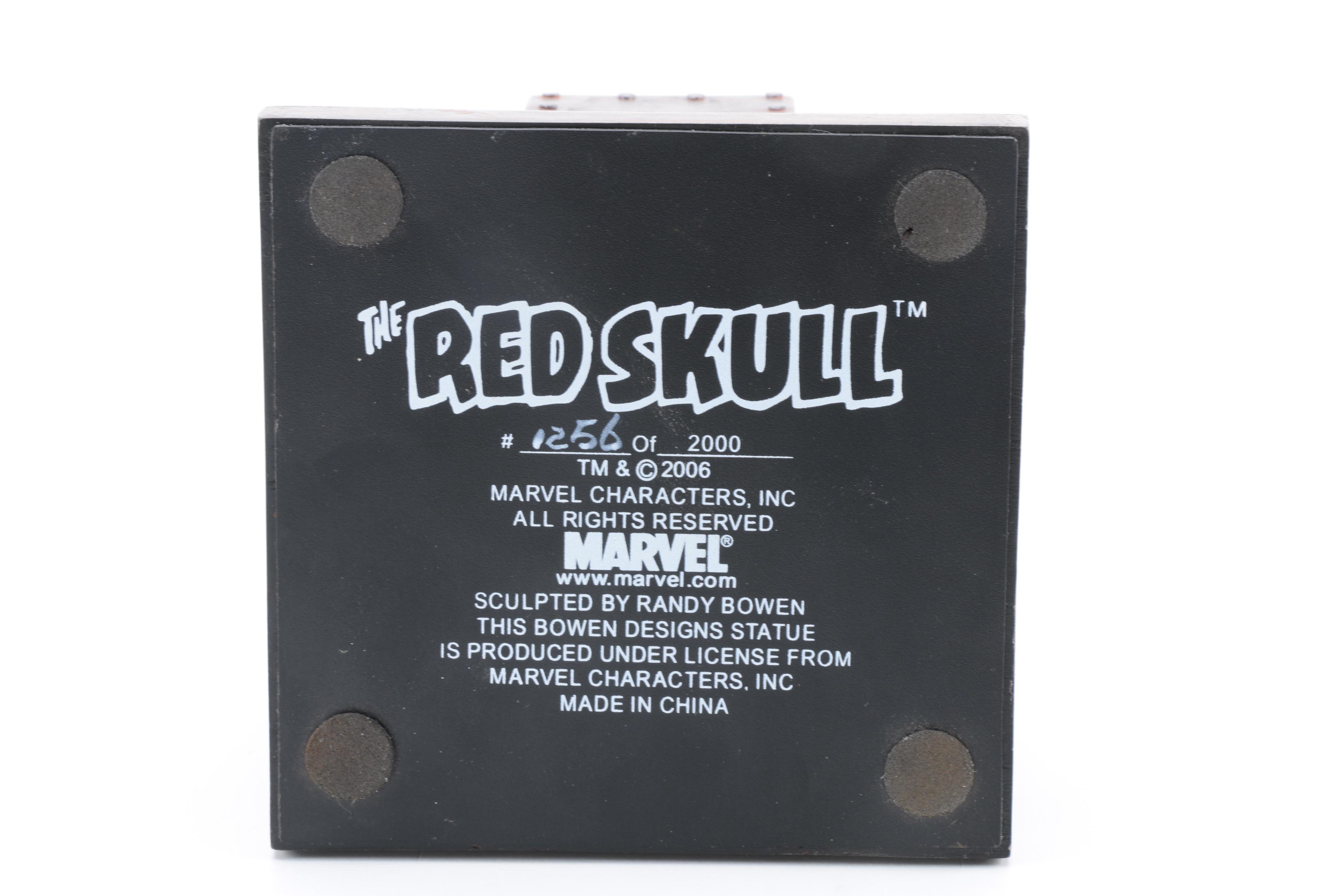 Marvel Comics Red Skull Painted Statue