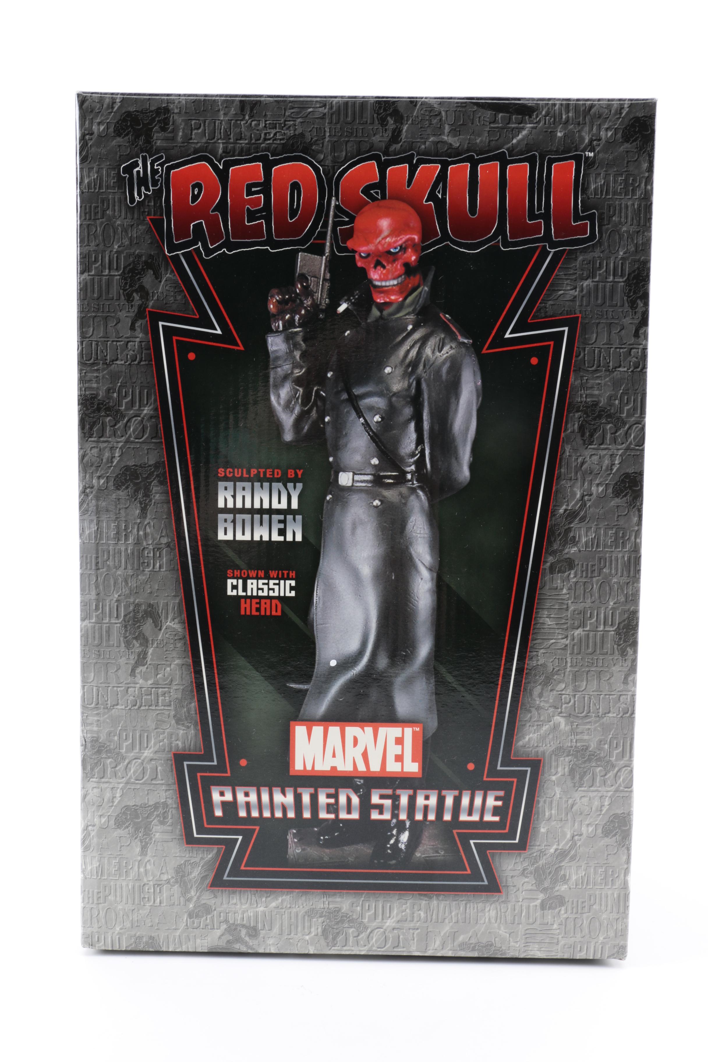 Marvel Comics Red Skull Painted Statue