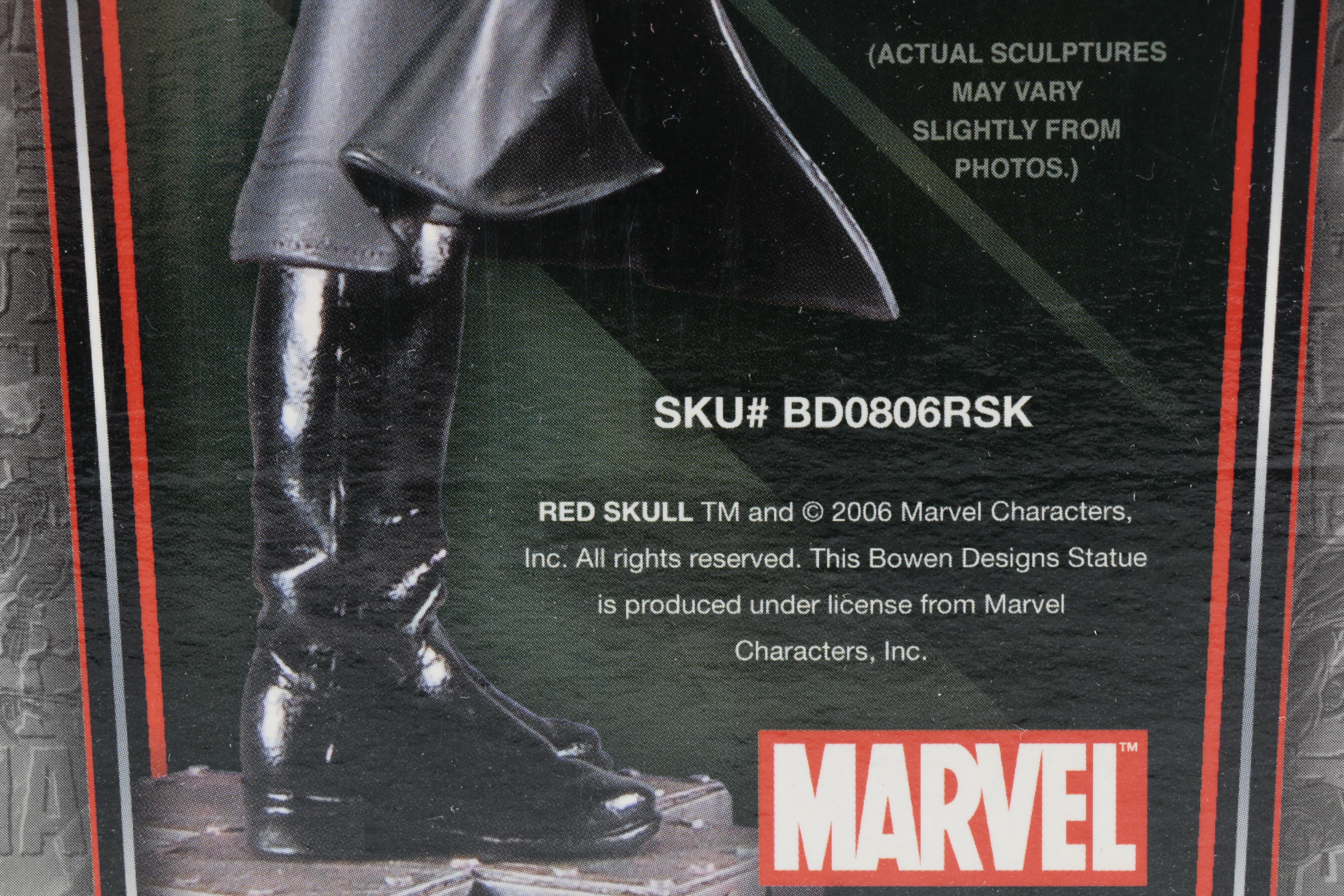 Marvel Comics Red Skull Painted Statue