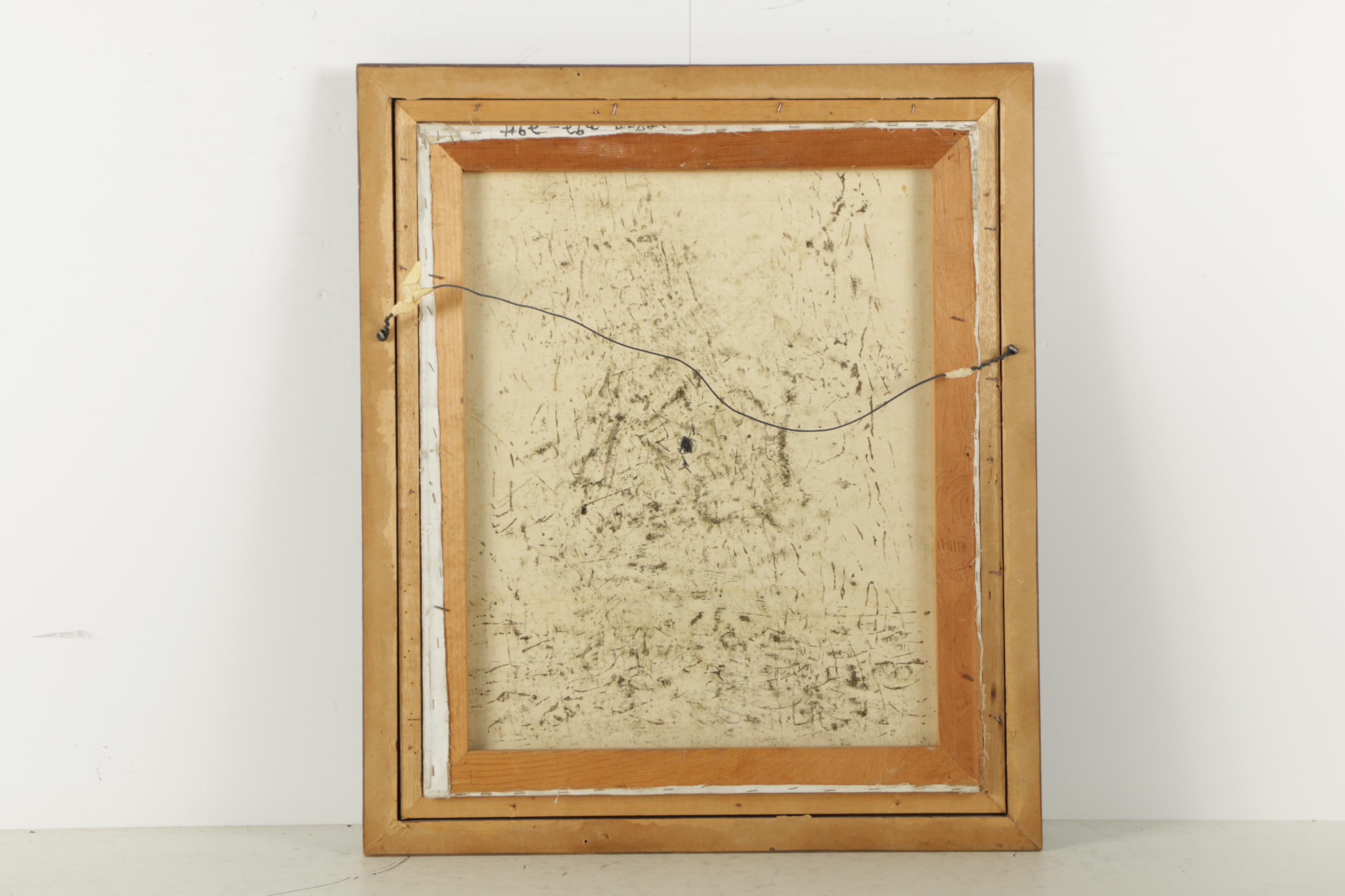 Gordon Acrylic Painting of a Ship