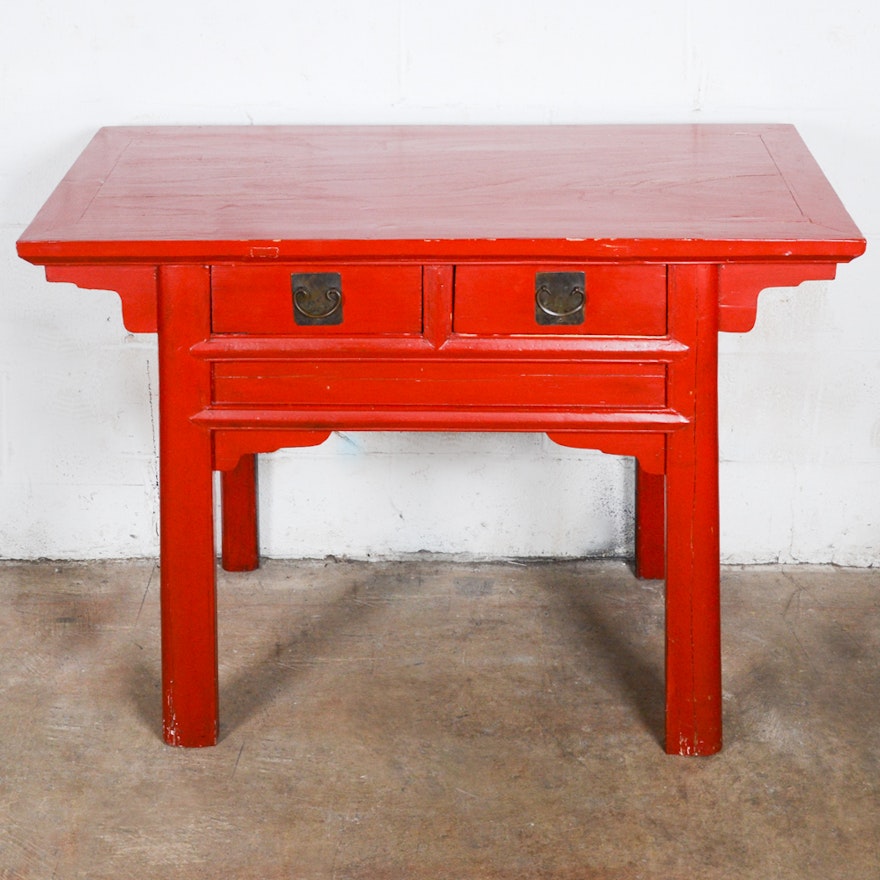 Chinese Style Accent Table